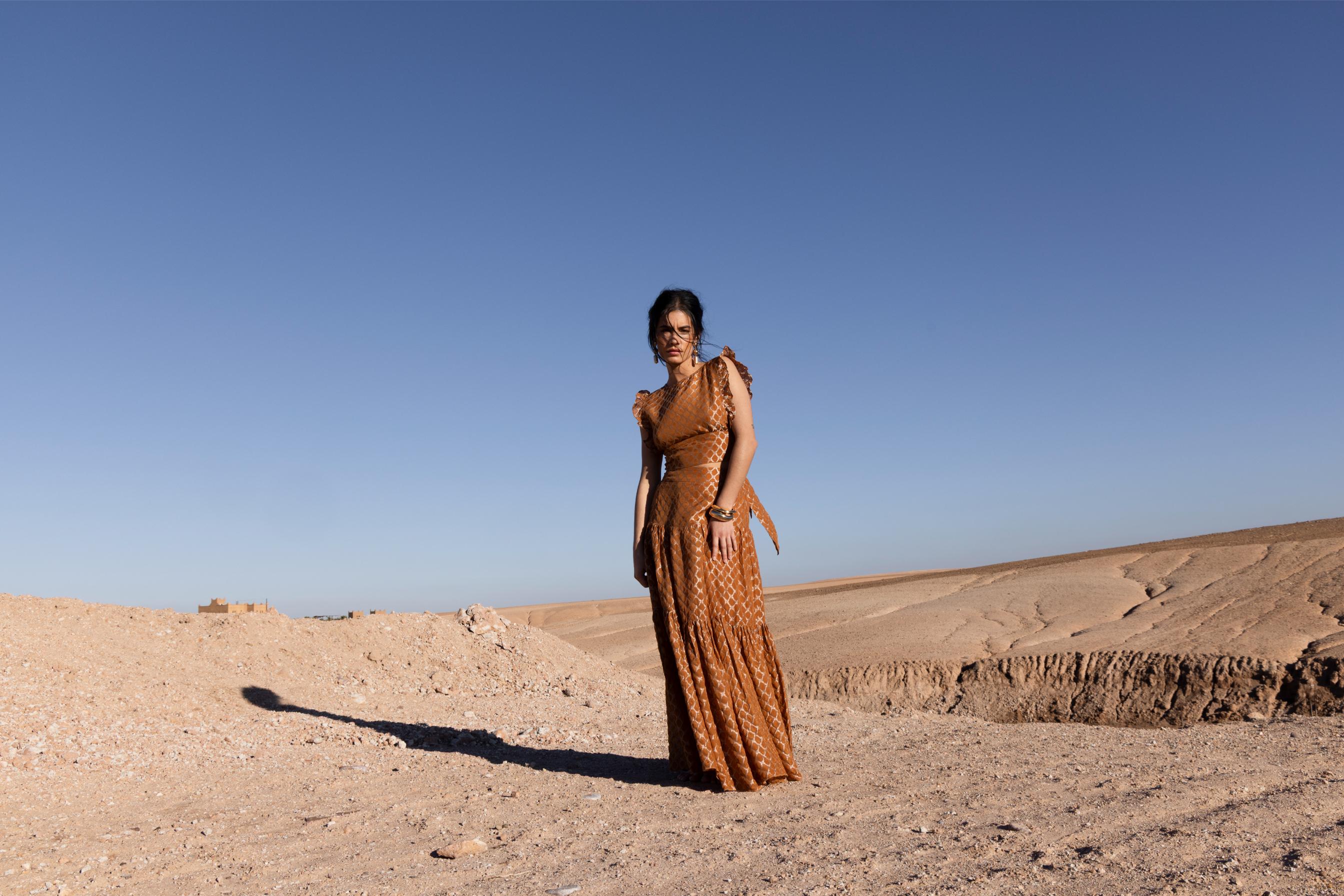 Skirt Pearl | Brown | Amaya Amsterdam - Image 4