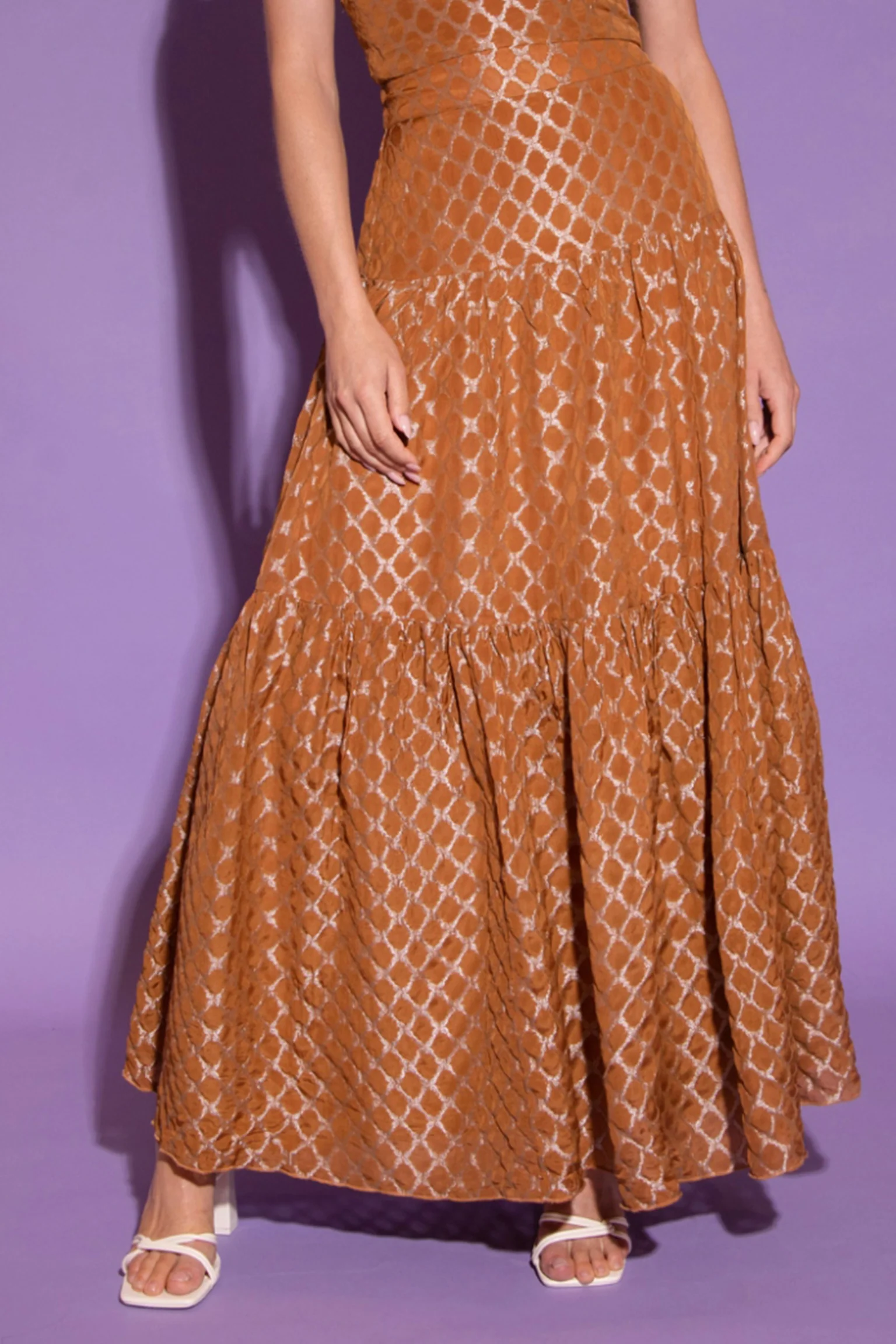 Skirt Pearl | Brown | Amaya Amsterdam - Image 5