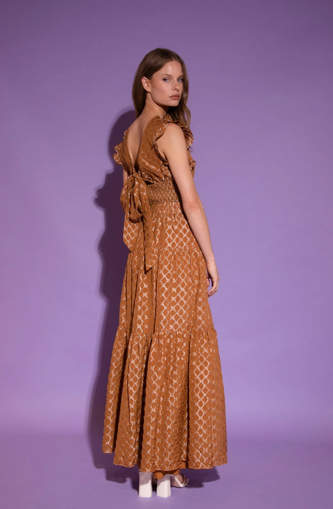 Skirt Pearl | Brown | Amaya Amsterdam - Image 8