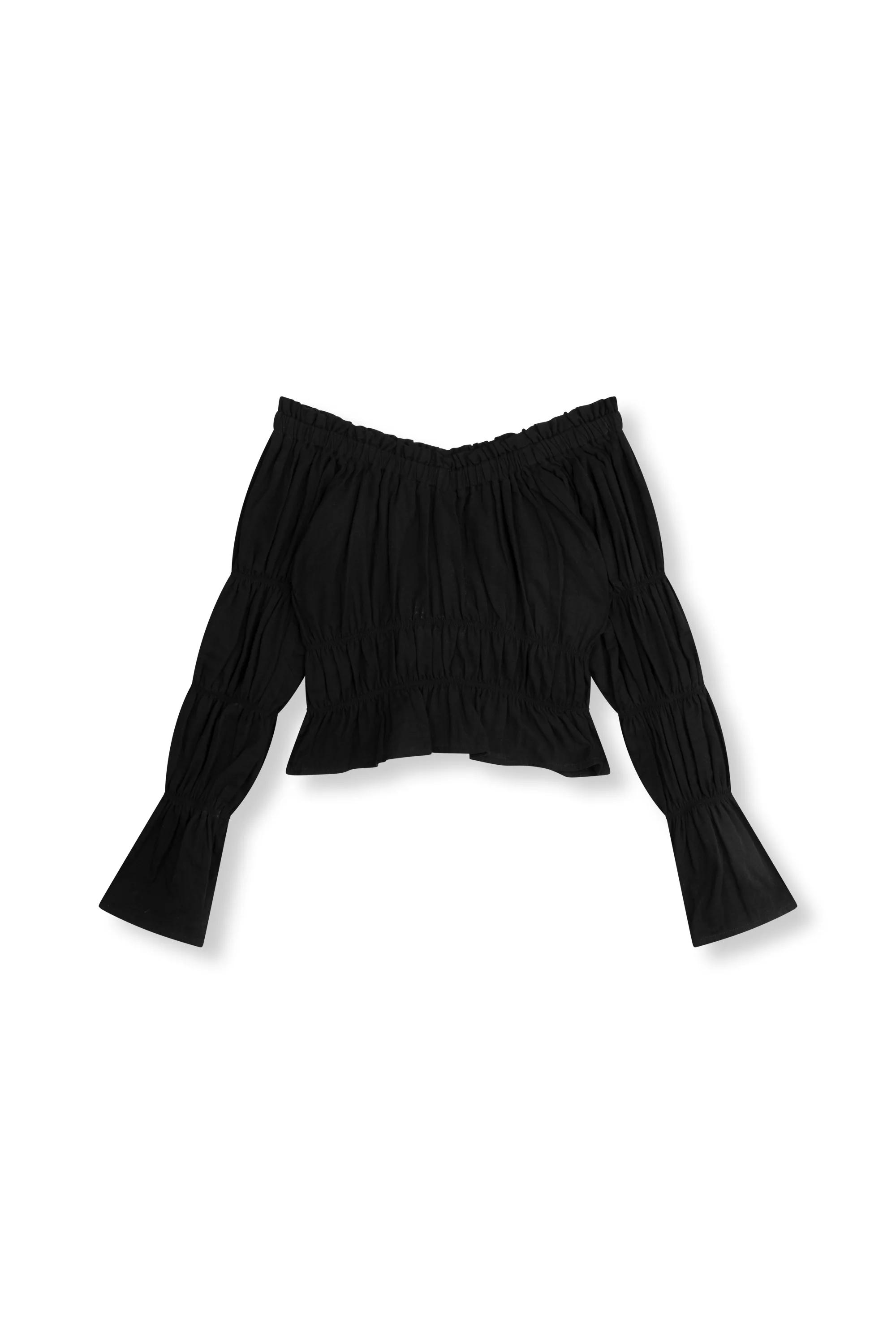 Smock top Laana | Black | Refined Department - Image 8