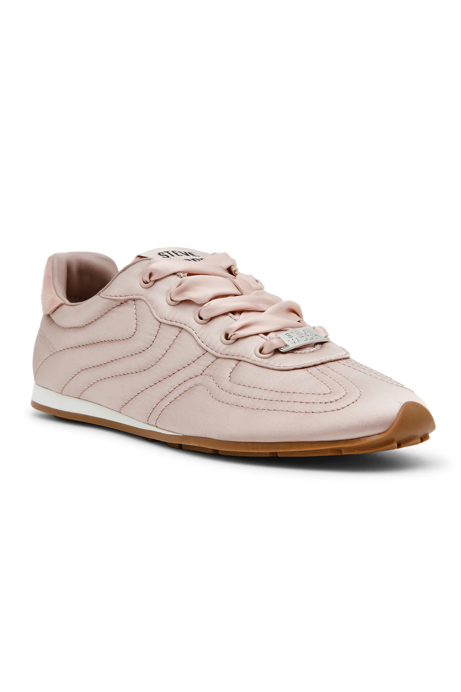 Sneaker Abbi | Blush satin | Steve Madden - Image 2