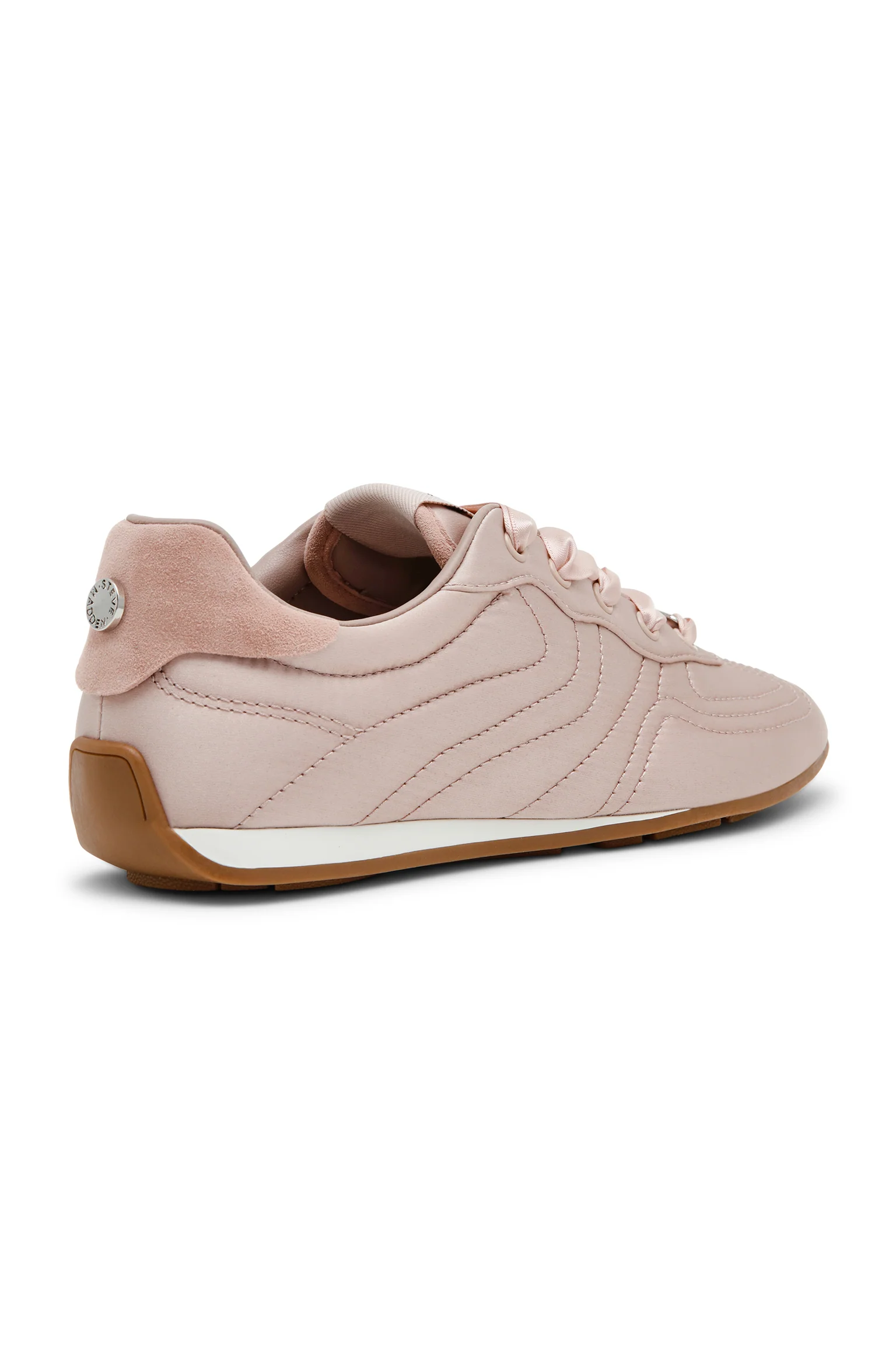 Sneaker Abbi | Blush satin | Steve Madden - Image 5