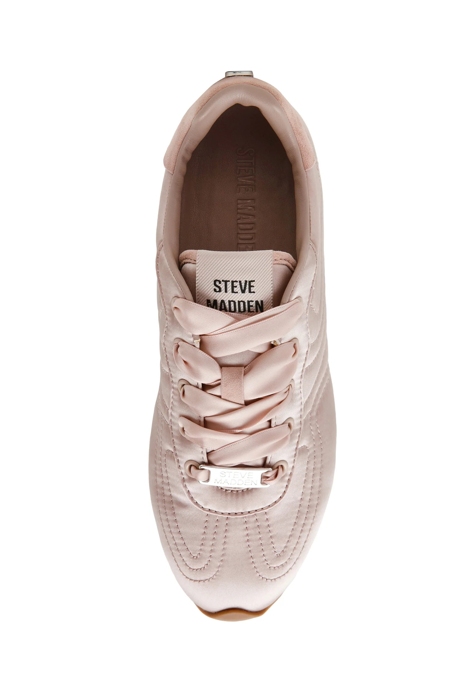 Sneaker Abbi | Blush satin | Steve Madden - Image 6