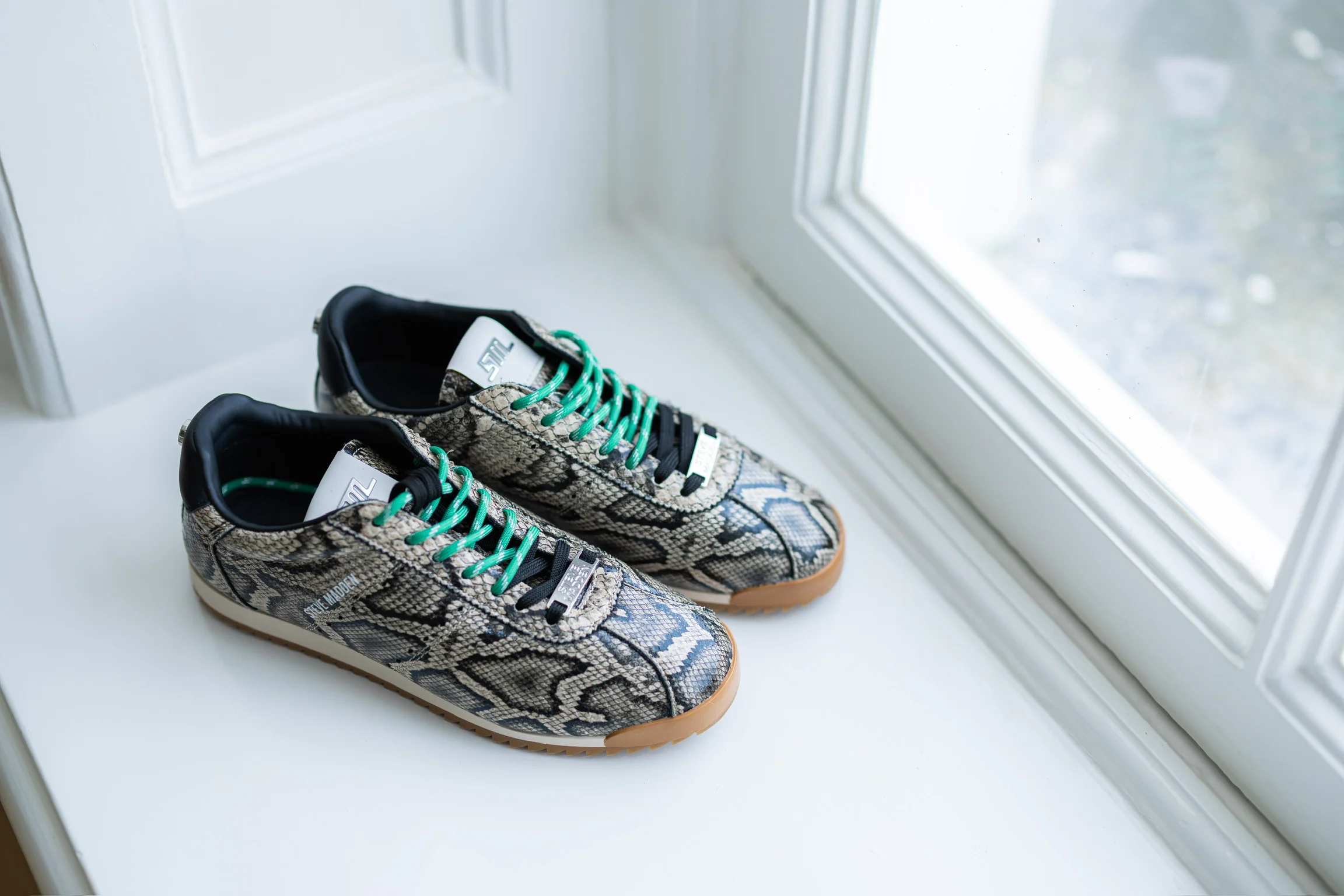 Sneaker Mirage | Beige snake | Steve Madden - Image 2