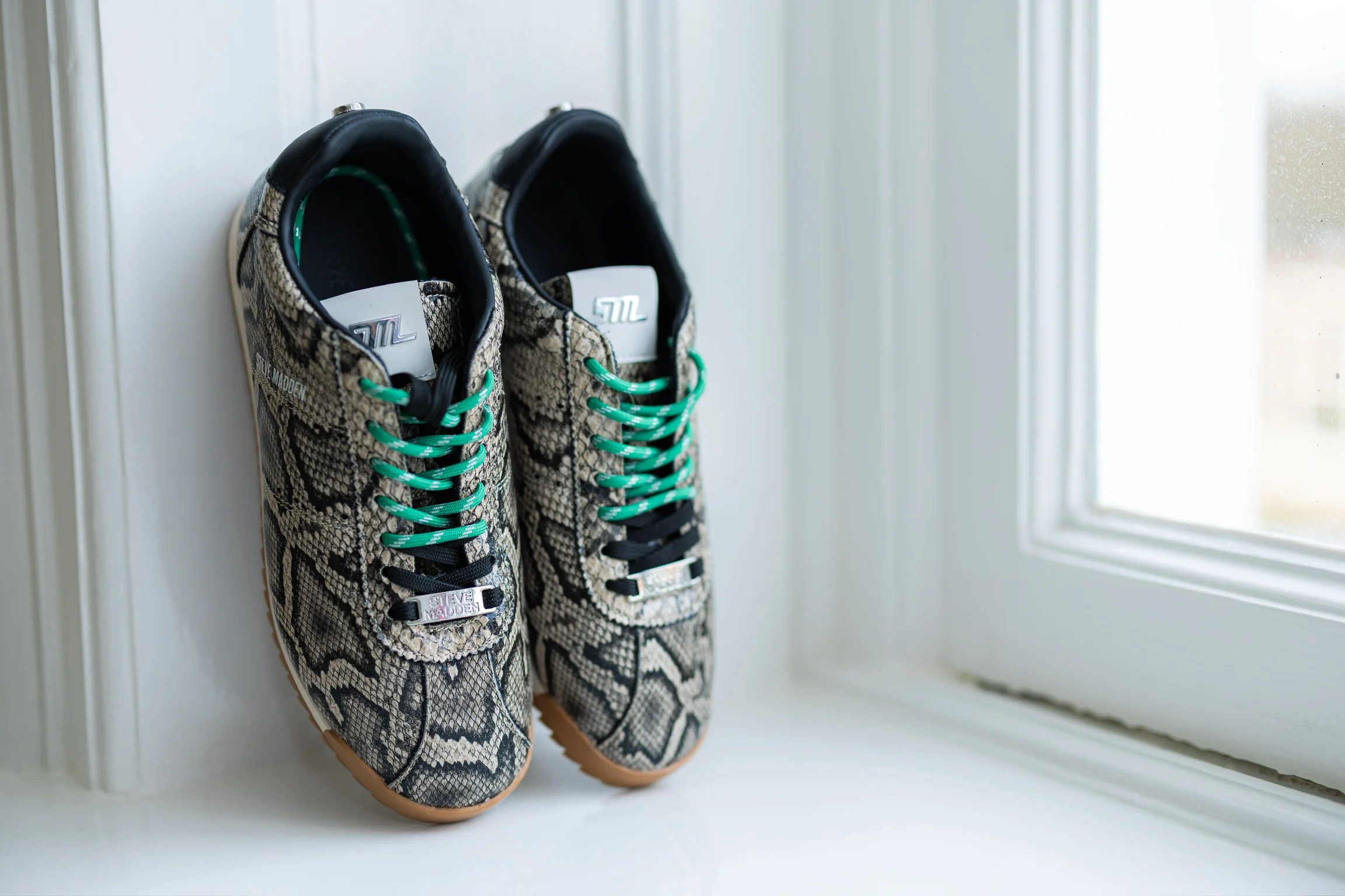 Sneaker Mirage | Beige snake | Steve Madden - Image 3