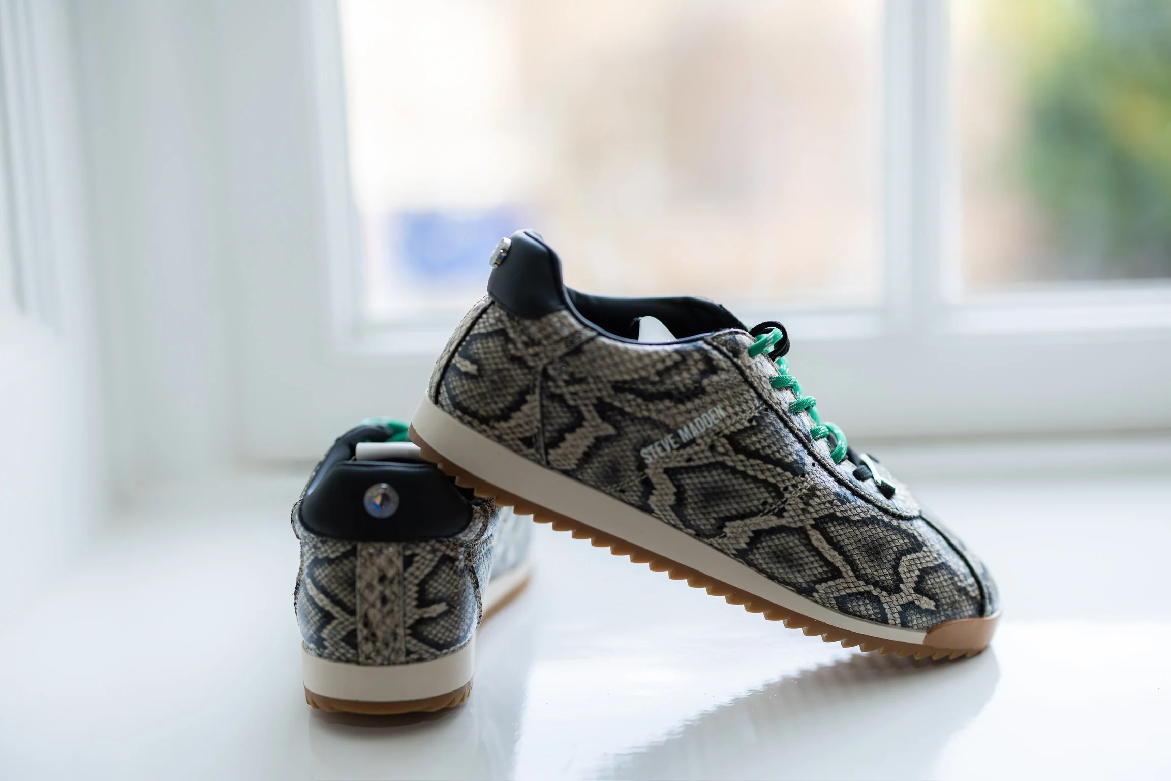 Sneaker Mirage | Beige snake | Steve Madden - Image 5