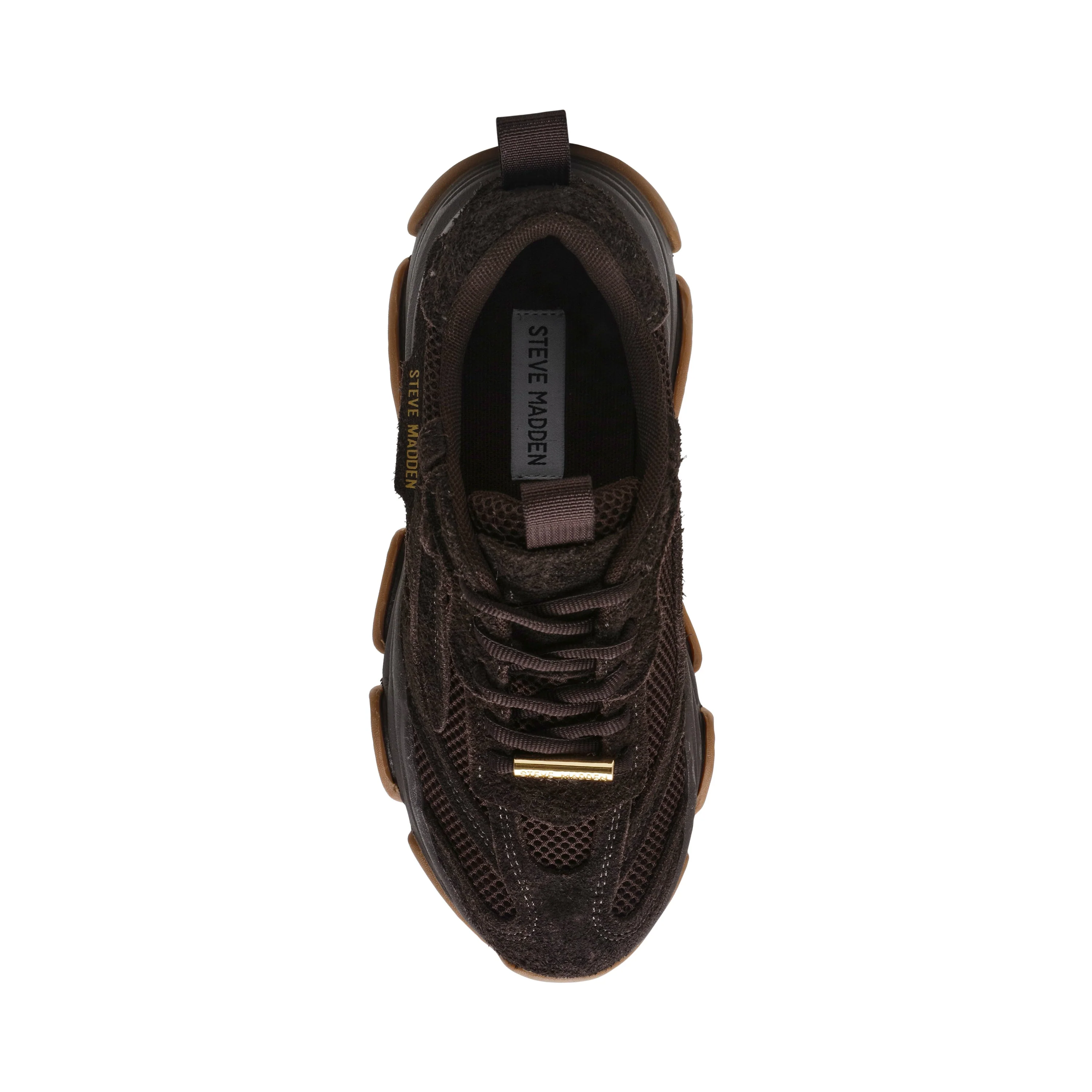Sneaker Possession-E | Choco brown suede | Steve Madden - Image 11