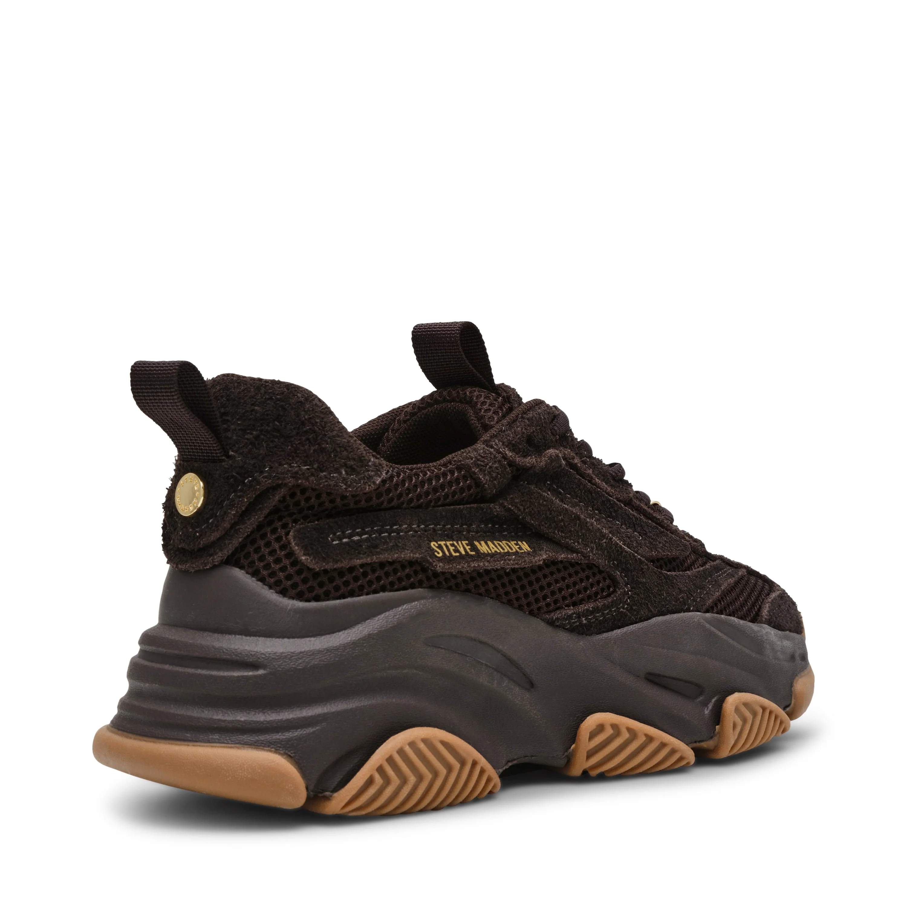 Sneaker Possession-E | Choco brown suede | Steve Madden - Image 8