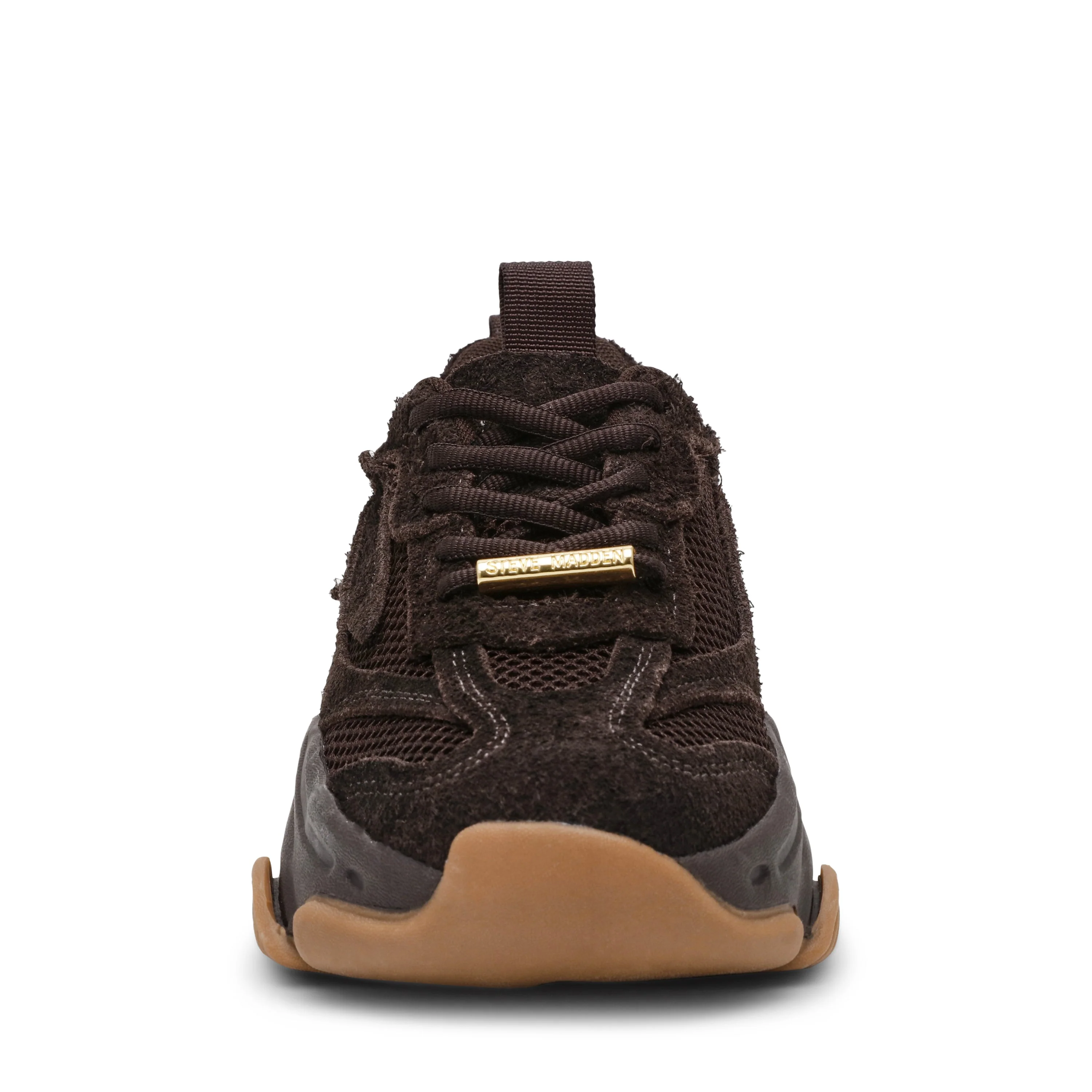 Sneaker Possession-E | Choco brown suede | Steve Madden - Image 9
