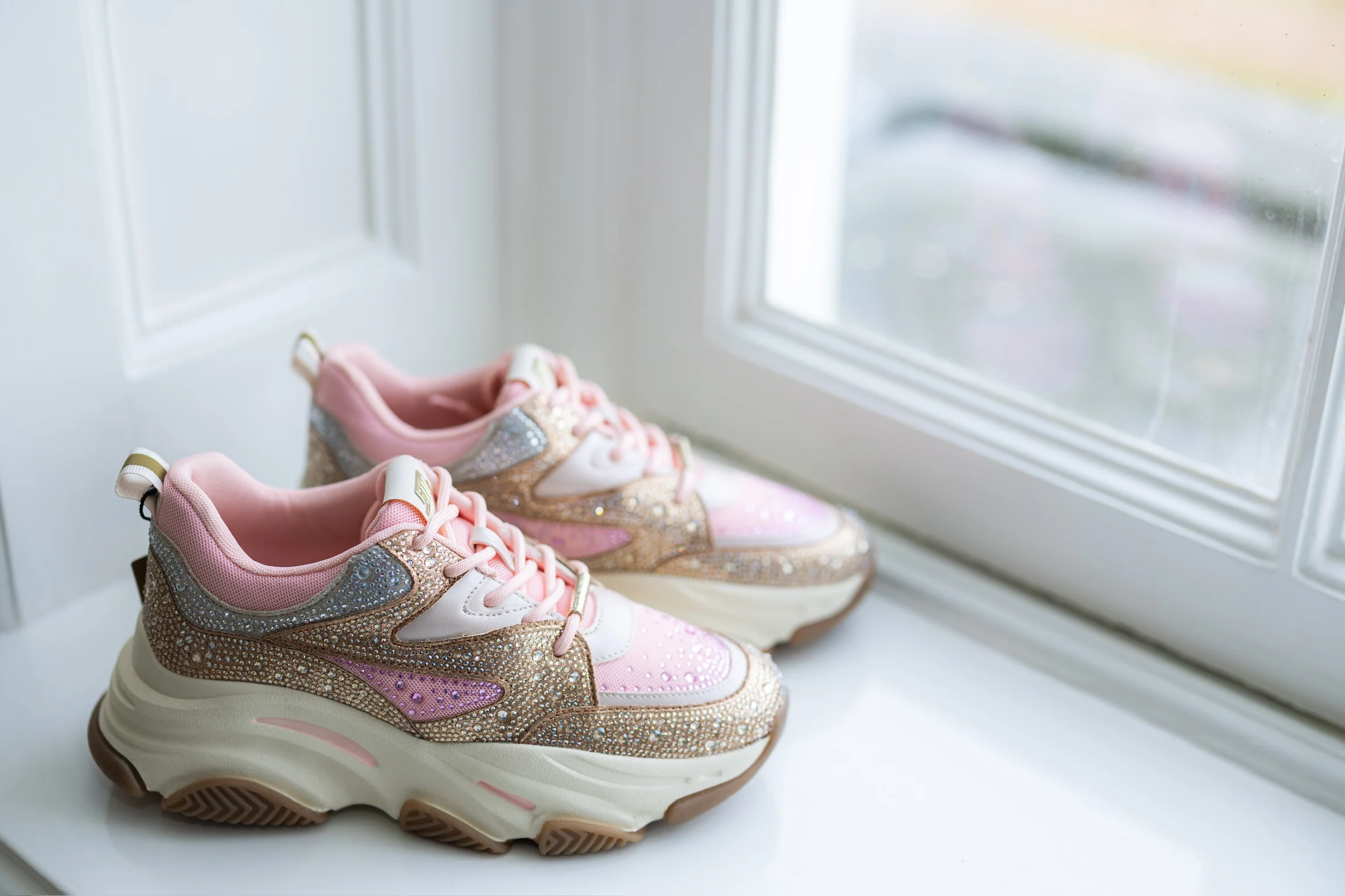 Sneaker Privy | Bronze pink | Steve Madden - Image 3