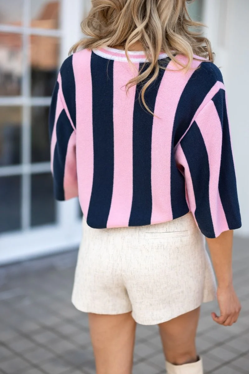 Soccer Tee | Pink vs. Navy | Studio Poespas - Image 10