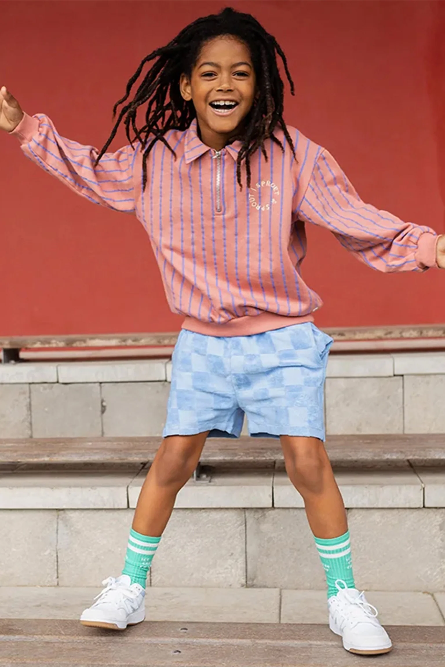 Socks ice cream champ | Jade green | Sproet & Sprout - Image 3