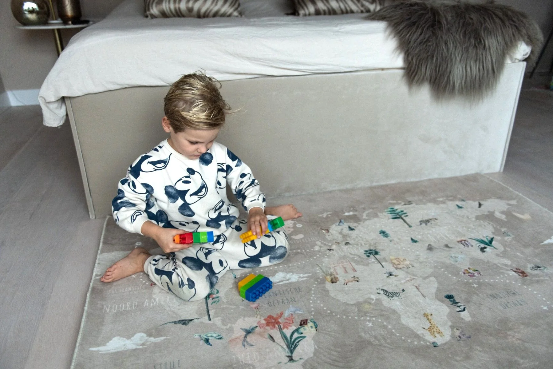 Speelkleed vlieg met me mee | Nederlands | 120 x 170 cm - Image 4