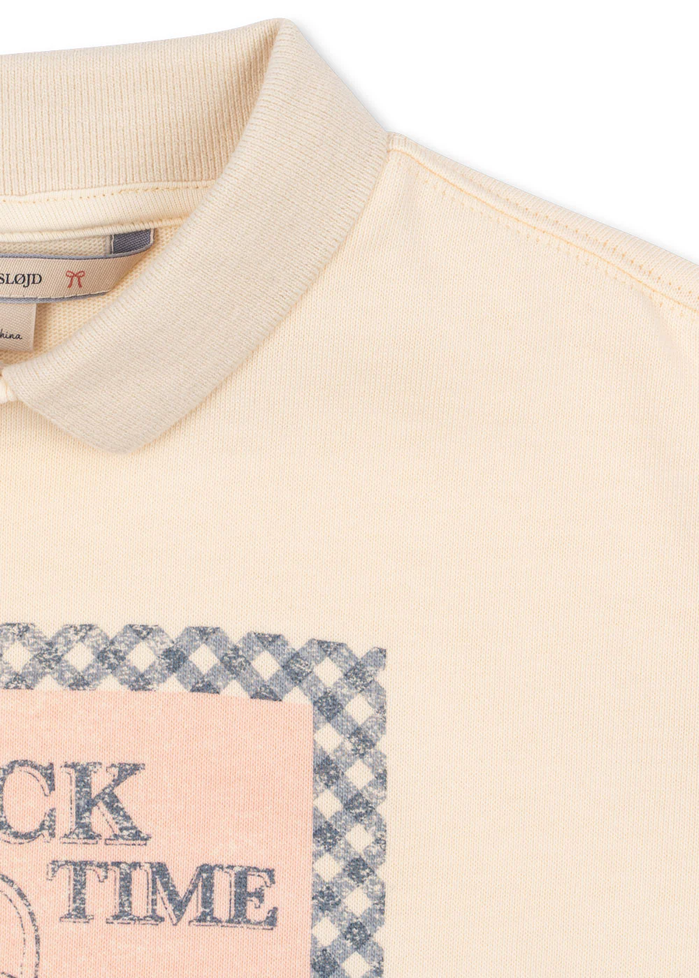 Spotty polo | Buttercream | Konges Slojd - Image 5