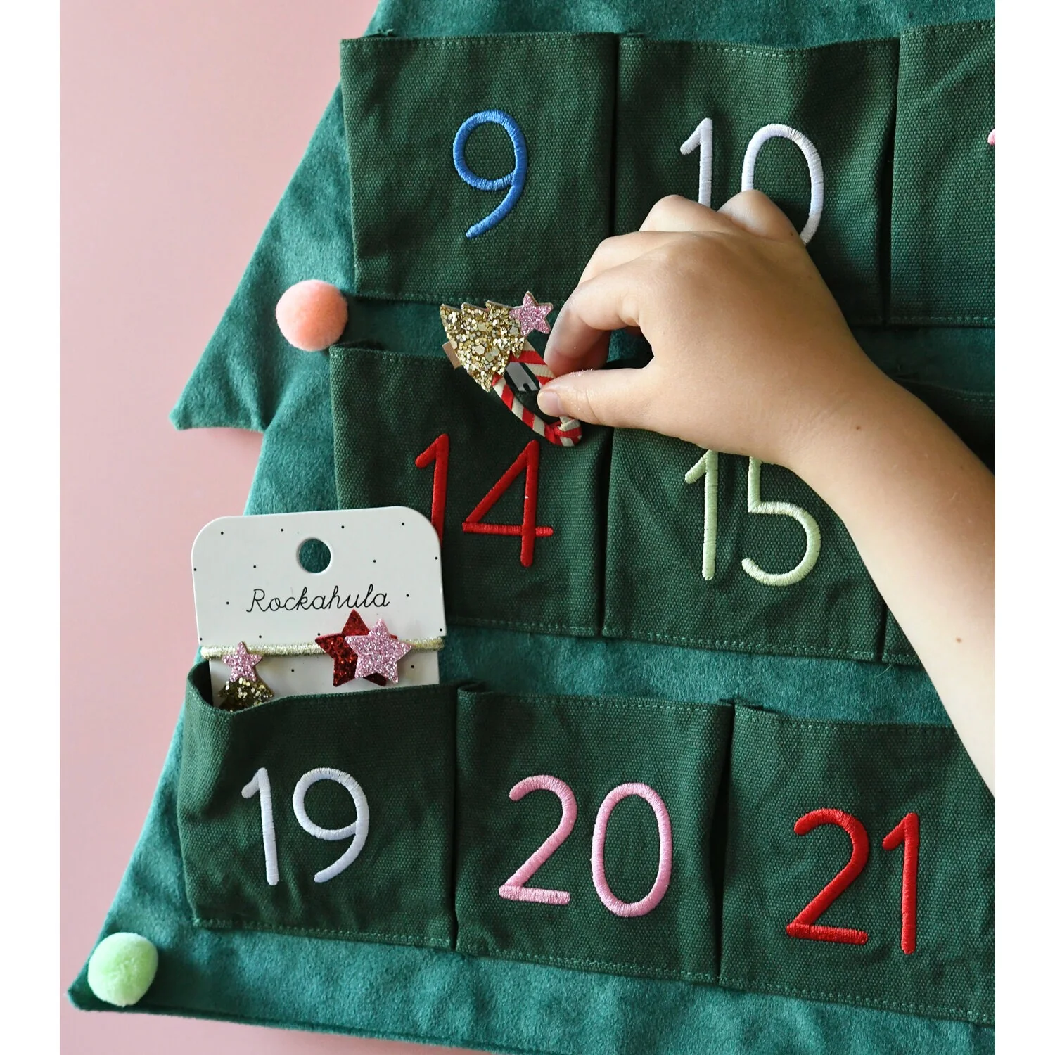 Stripy christmas tree clips | Rockahula - Image 5