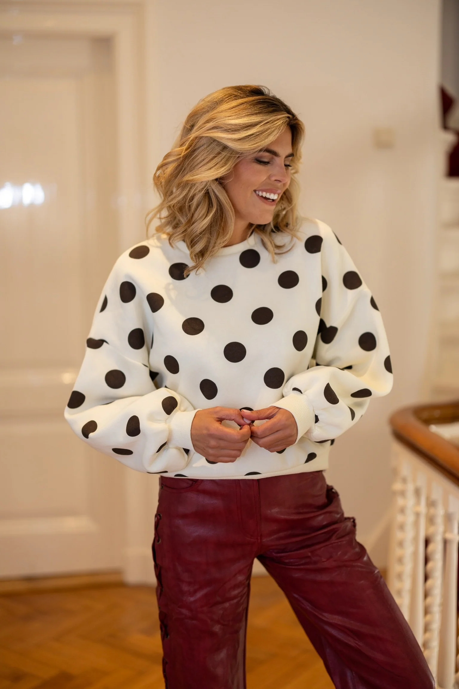 Sweat Macaron Polka pop | Oreo | Studio Poespas - Image 4