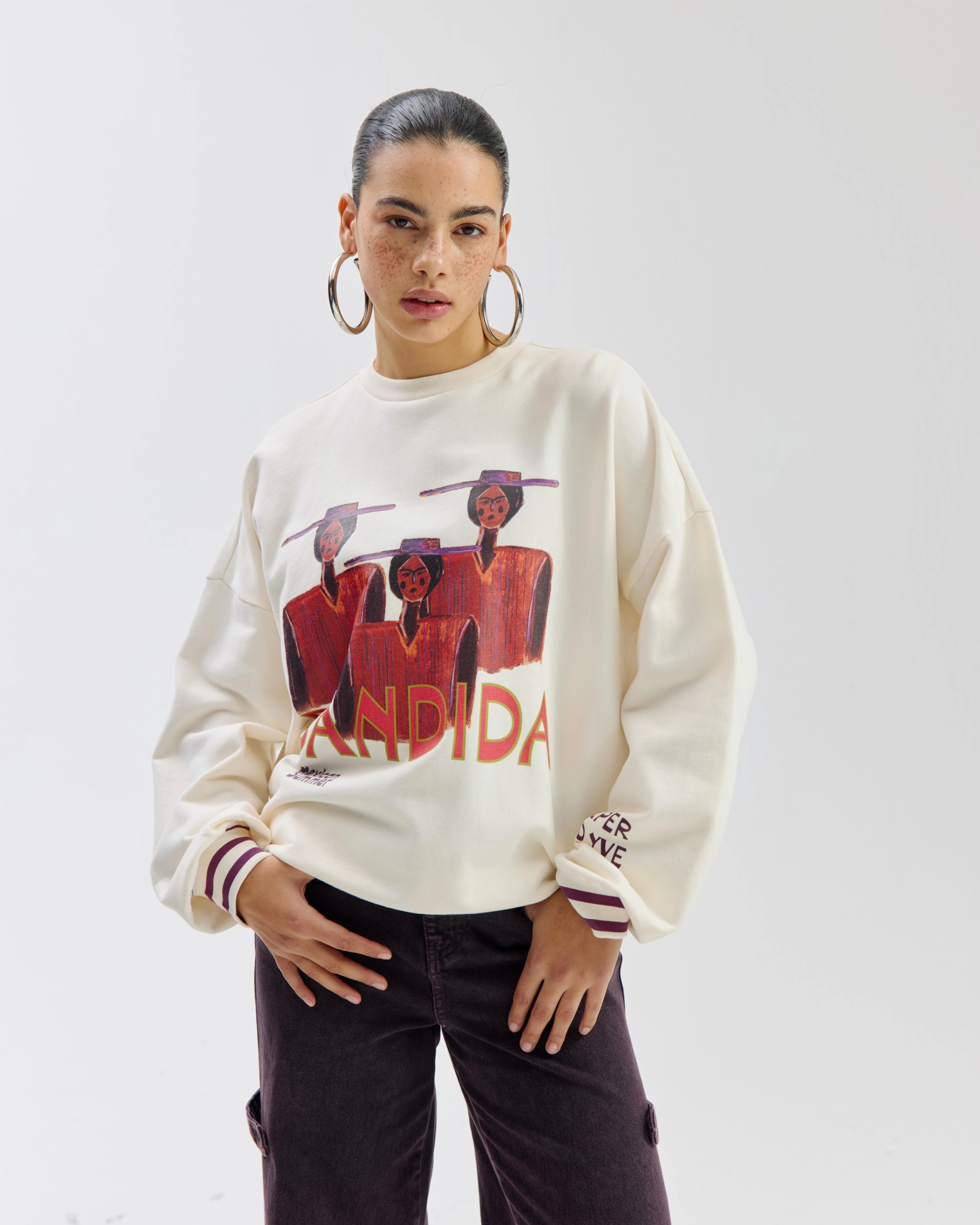Sweater bandida | Ecru | Harper & Yve - Image 4