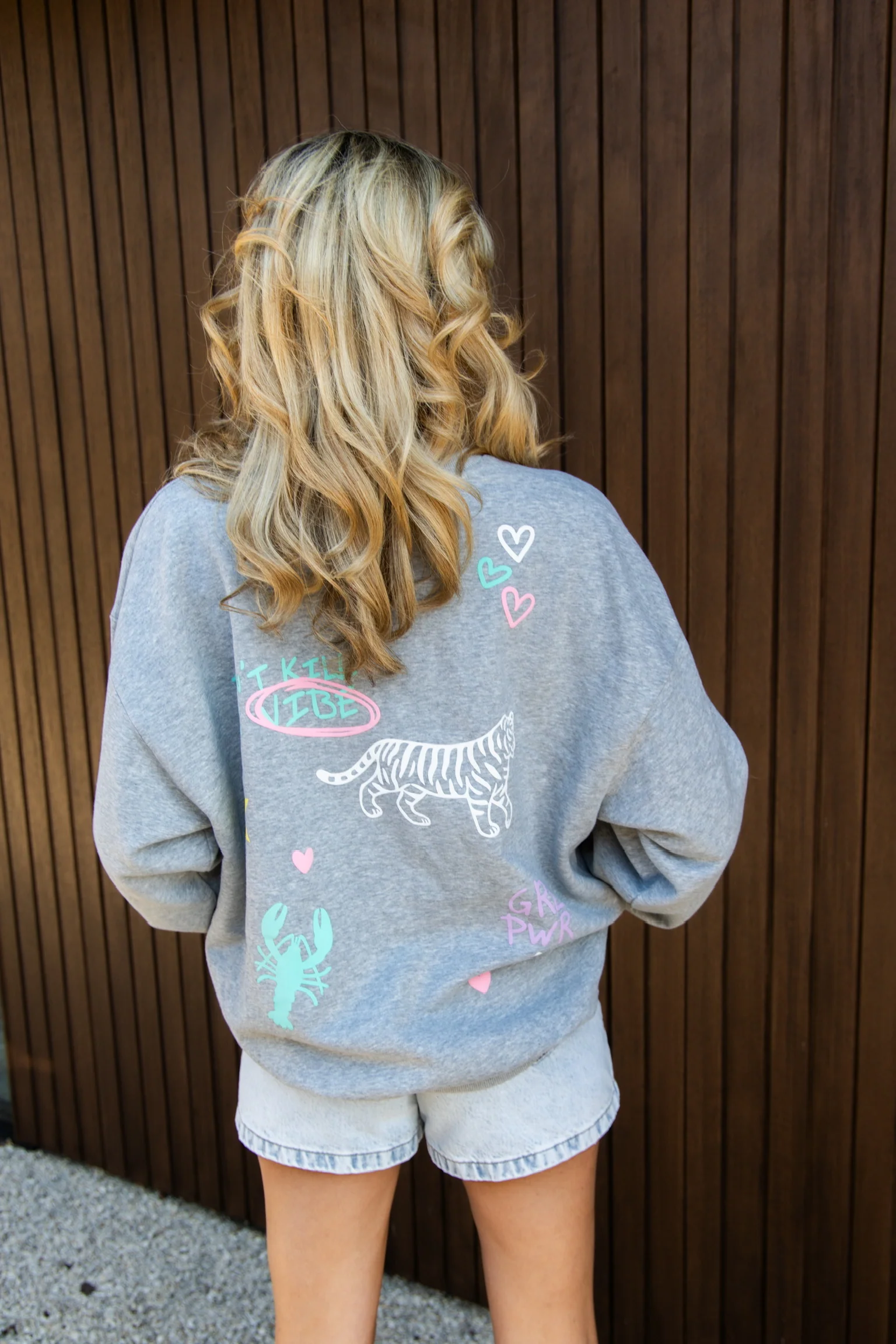 Sweater Dream on | Grey | Studio Poespas - Image 4