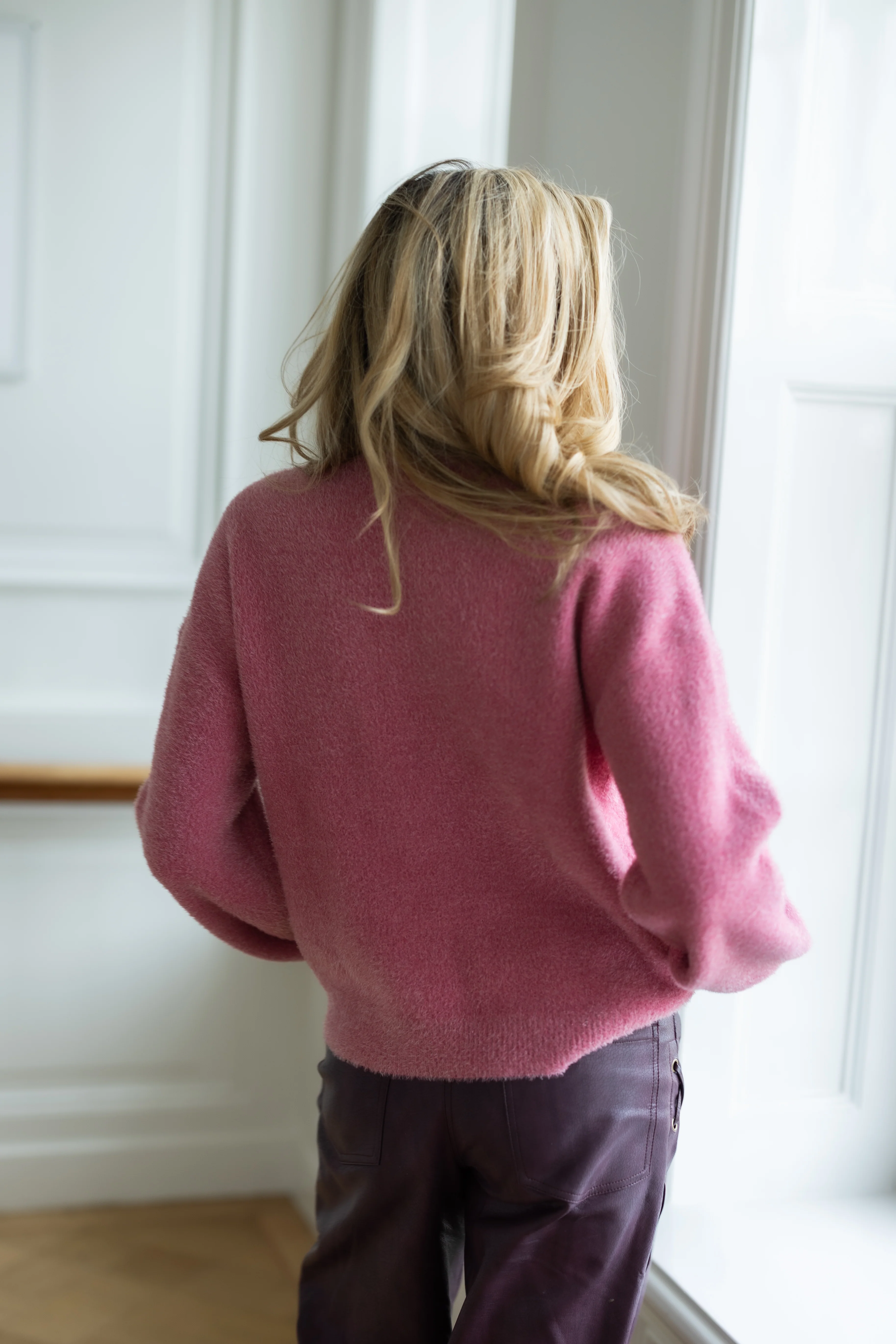 Sweater Fluffy | Framboise | Studio Poespas - Image 9