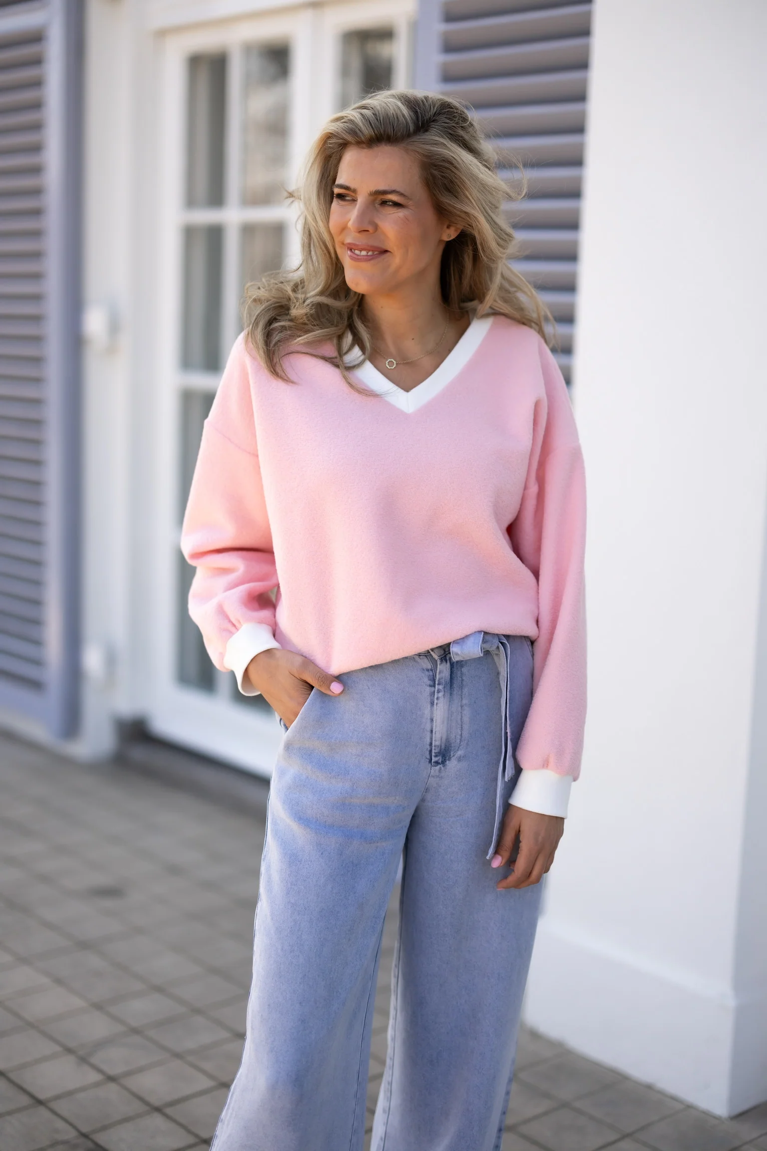 Sweater Strawberry milkshake | Studio Poespas - Image 3