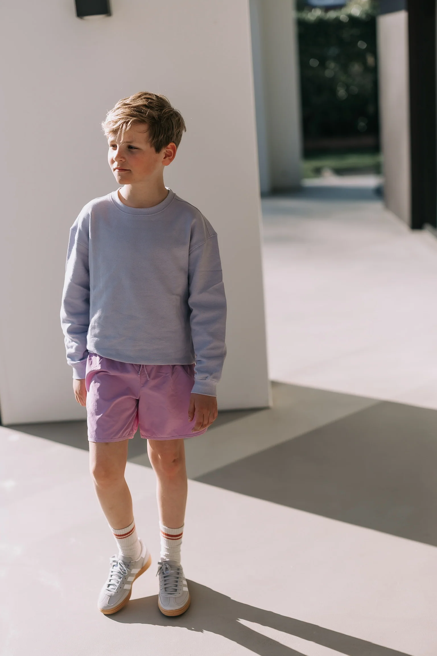 Sweatshirt | Purple heather | En Fant - Image 2