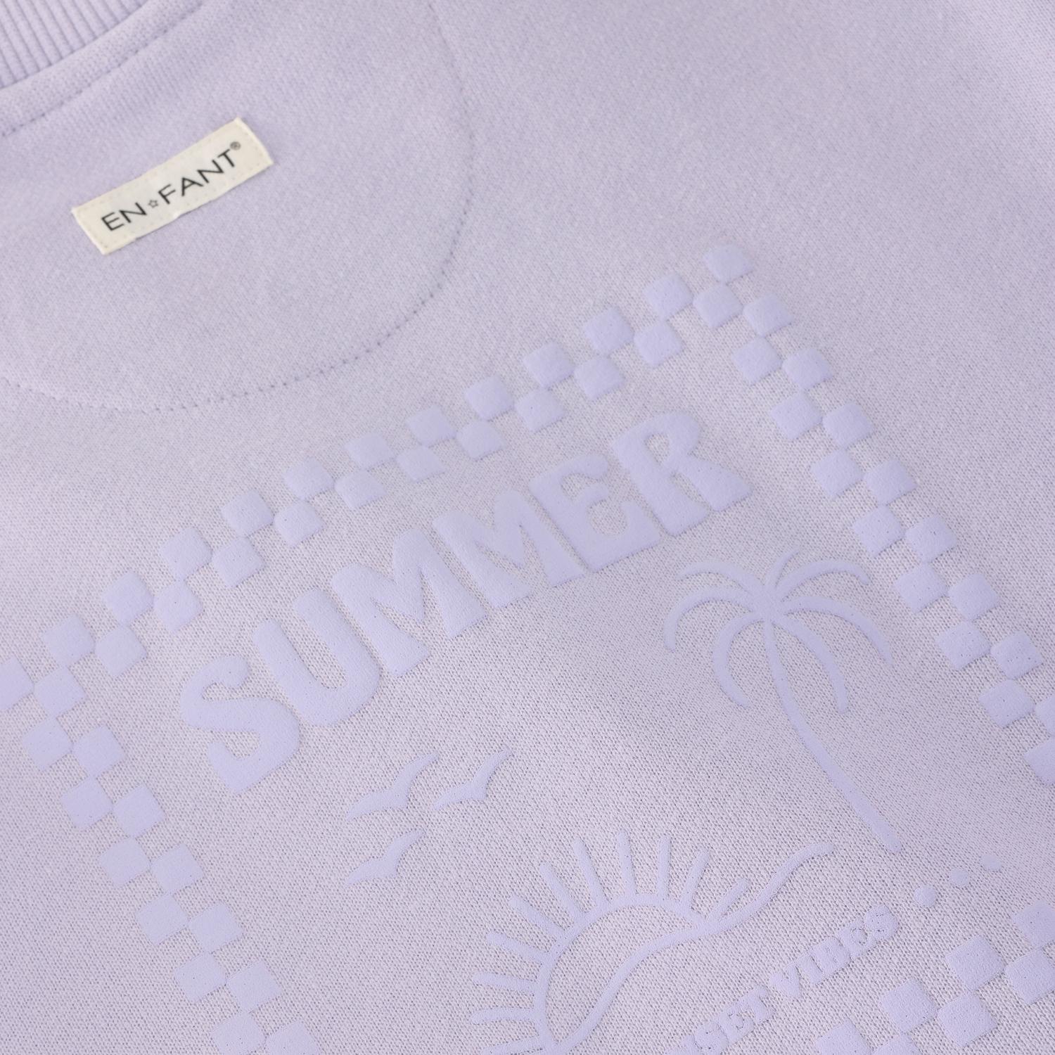 Sweatshirt | Purple heather | En Fant - Image 8