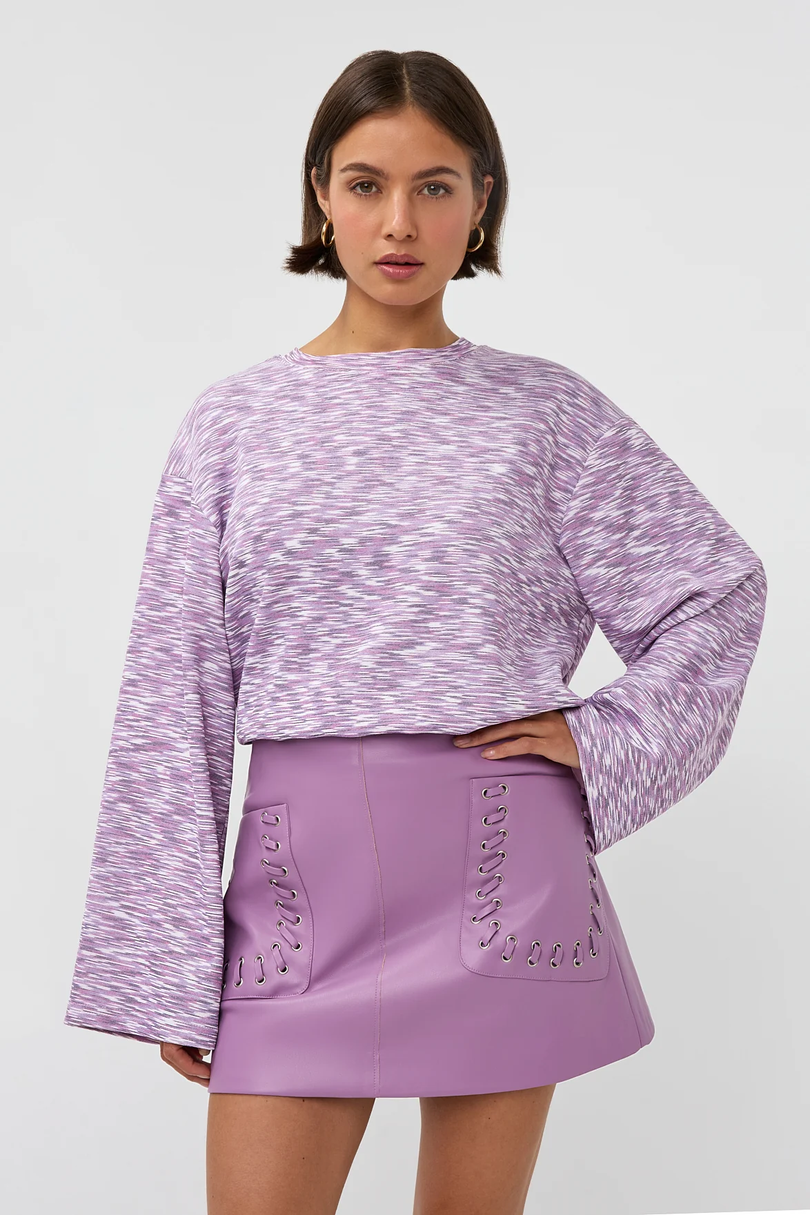 T-shirt Storm | Lila | Studio Amaya - Image 6