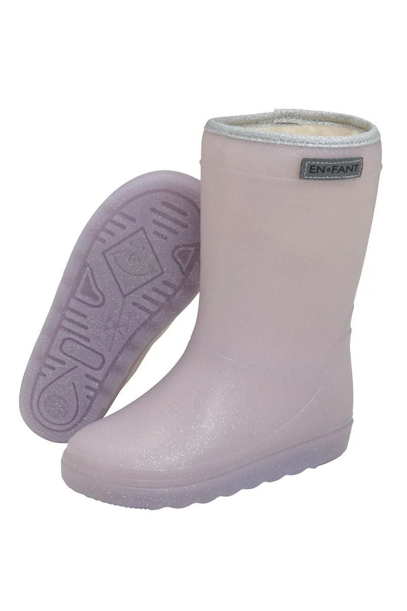 Thermo boots glitter | Burnished lilac | En Fant - Image 3
