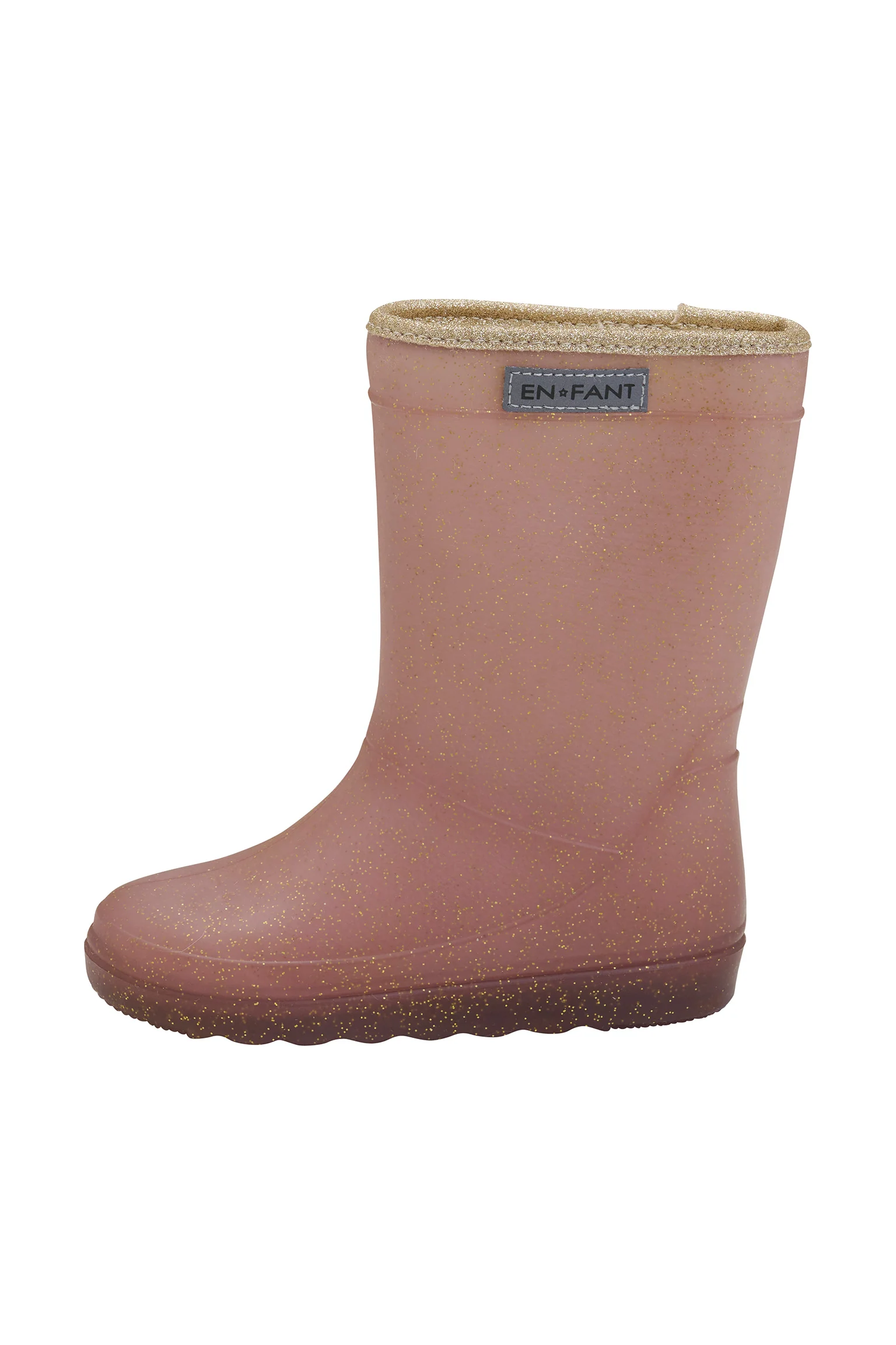Thermo boots glitter | Rose taupe | En Fant - Image 3