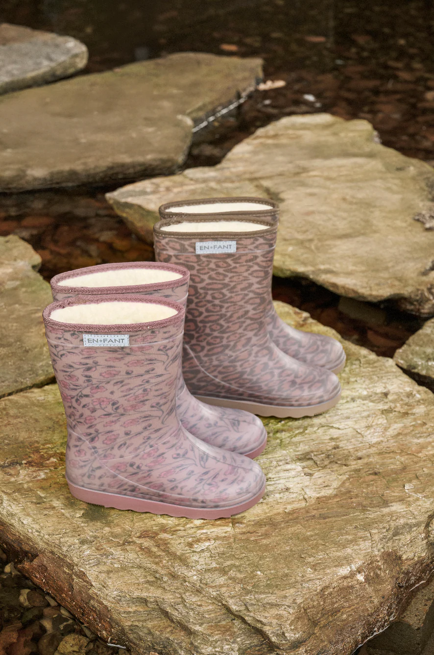 Thermo boots print | Pine bark | En Fant - Image 4