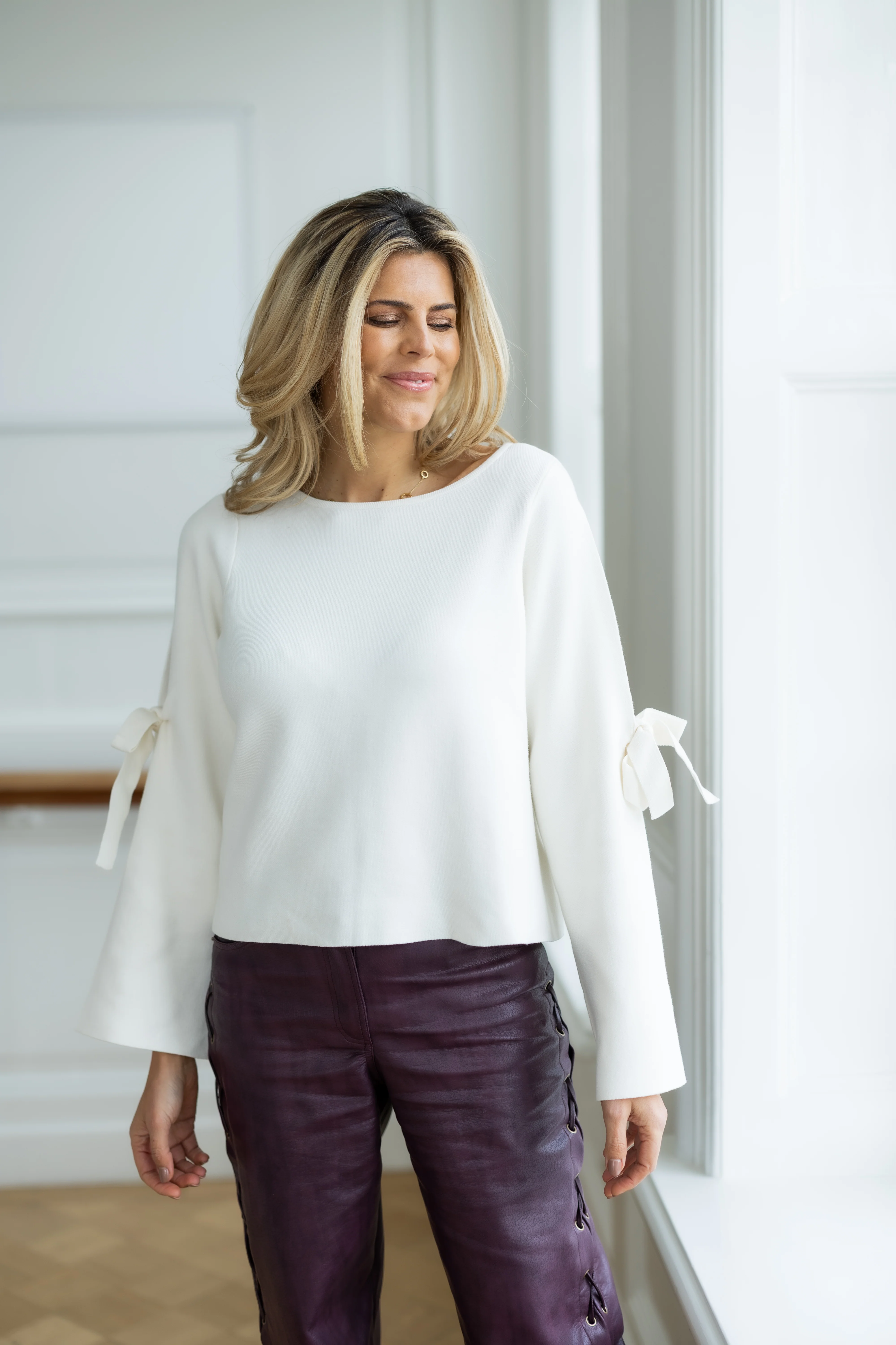 Top Bow Blanche | Studio Poespas - Image 7
