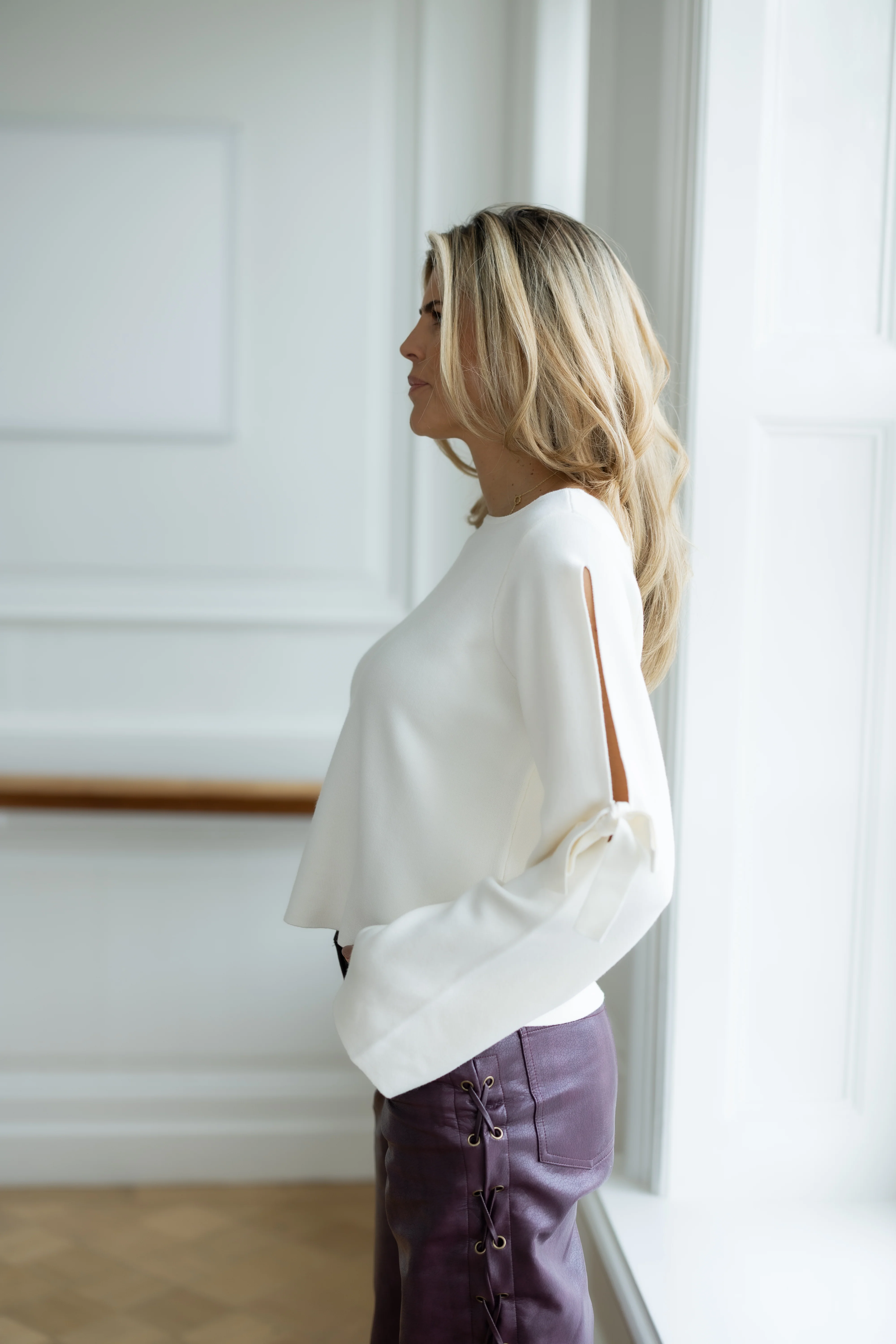 Top Bow Blanche | Studio Poespas - Image 9