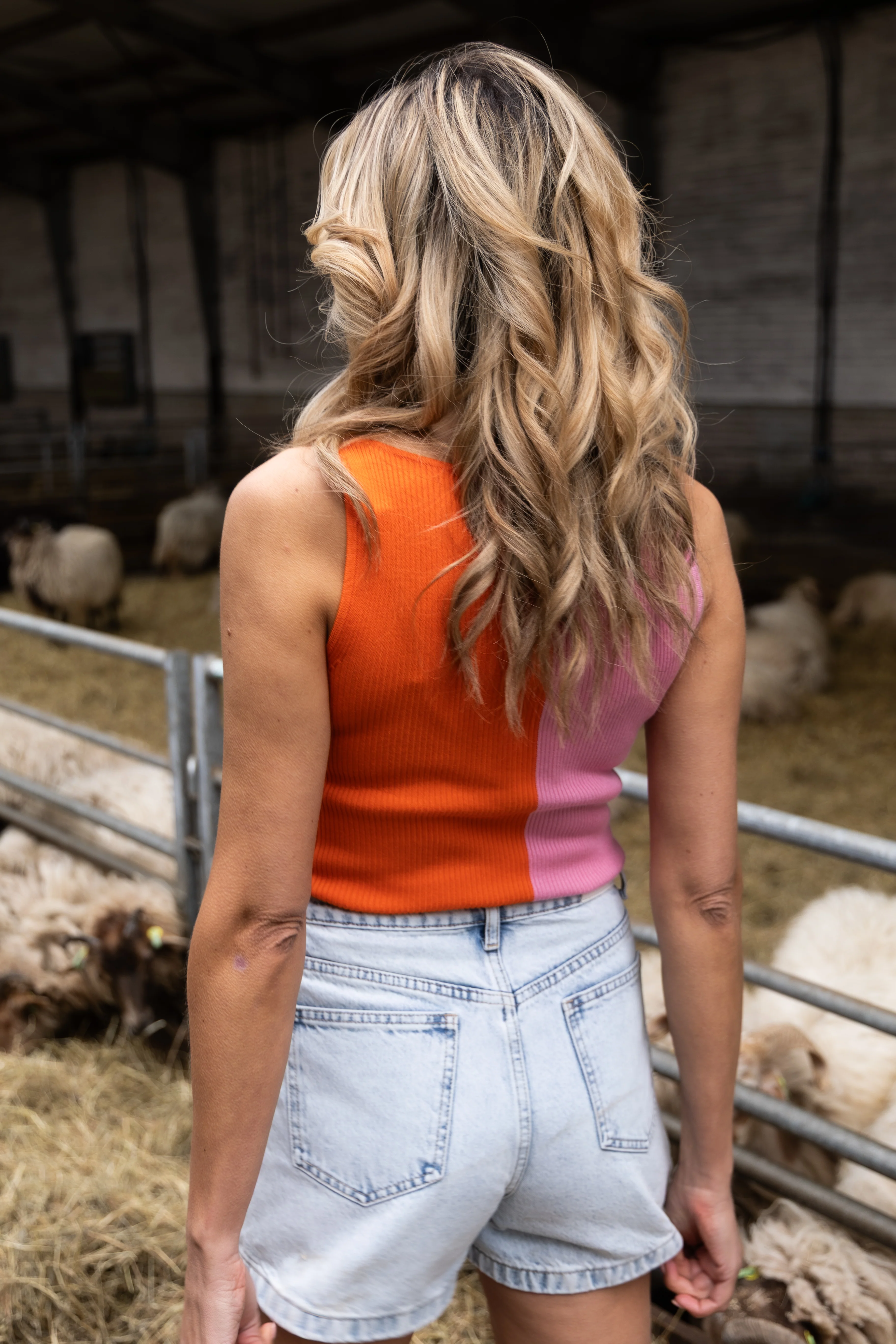Top Brigi | Orange vs Pink | Studio Poespas - Image 4