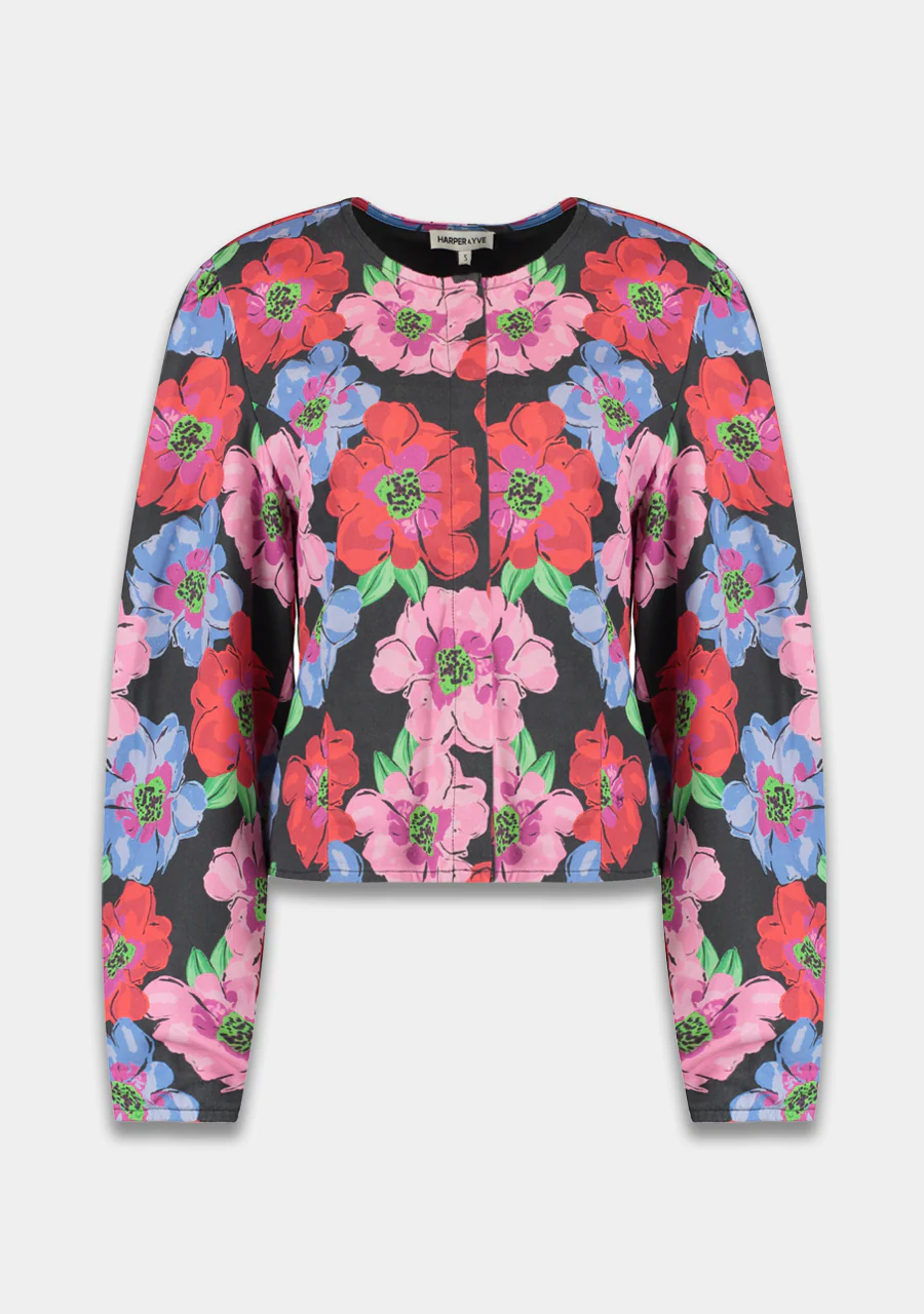 Top Cassie | Multi flower | Harper & Yve - Image 10