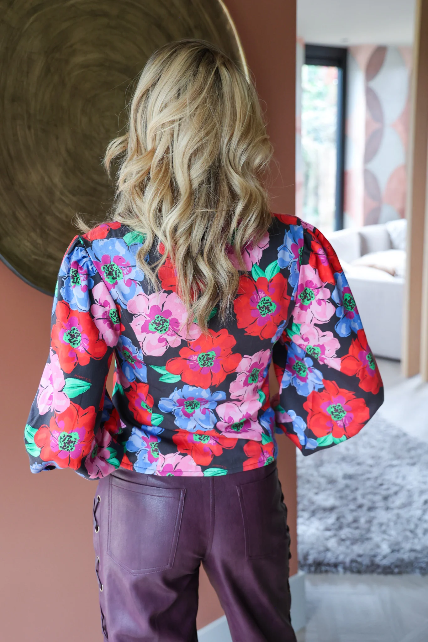 Top Cassie | Multi flower | Harper & Yve - Image 3