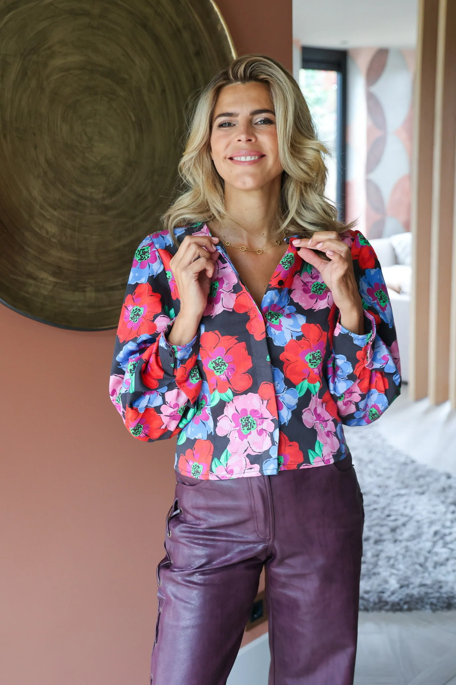 Top Cassie | Multi flower | Harper & Yve - Image 4