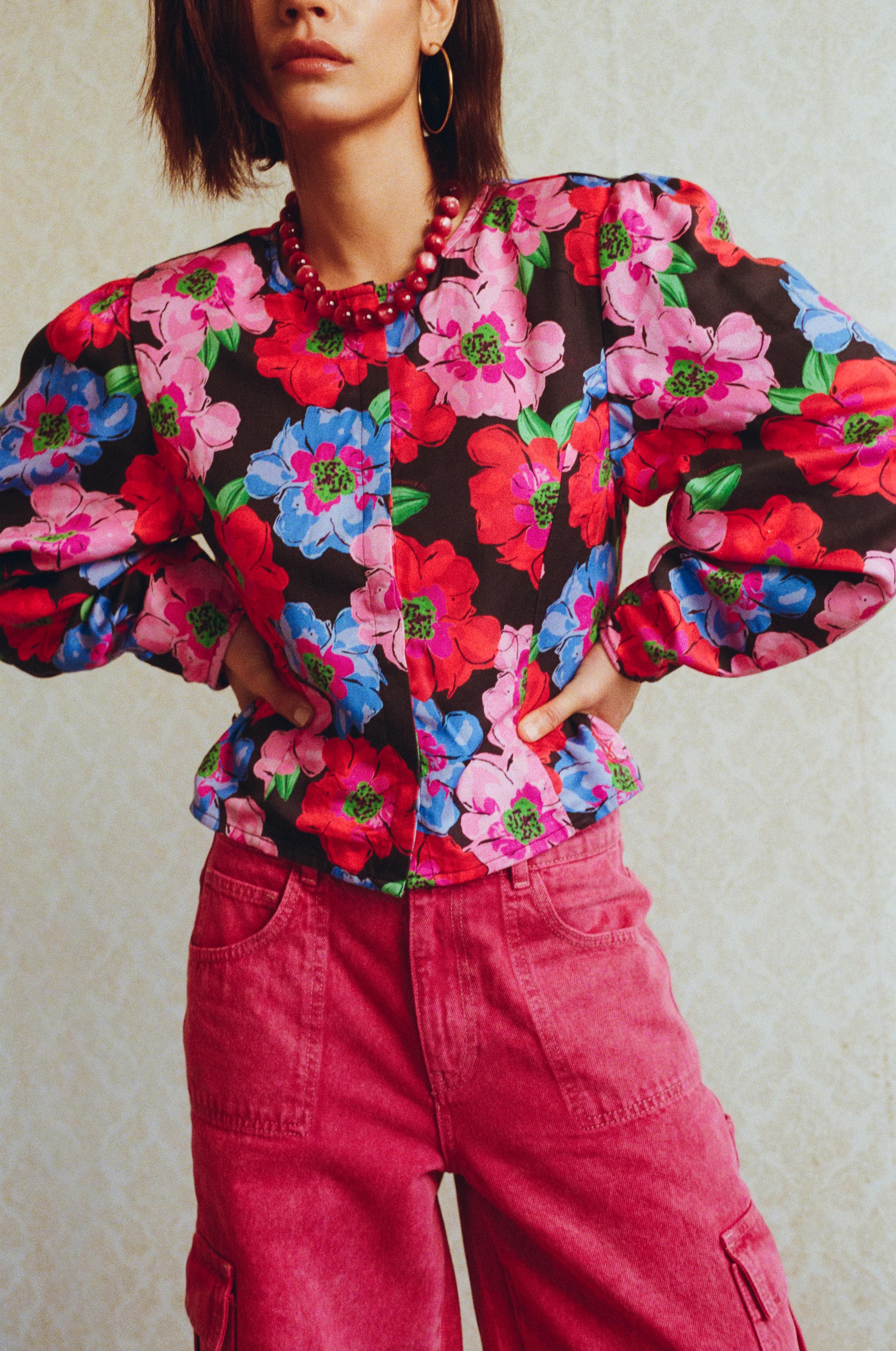 Top Cassie | Multi flower | Harper & Yve - Image 5