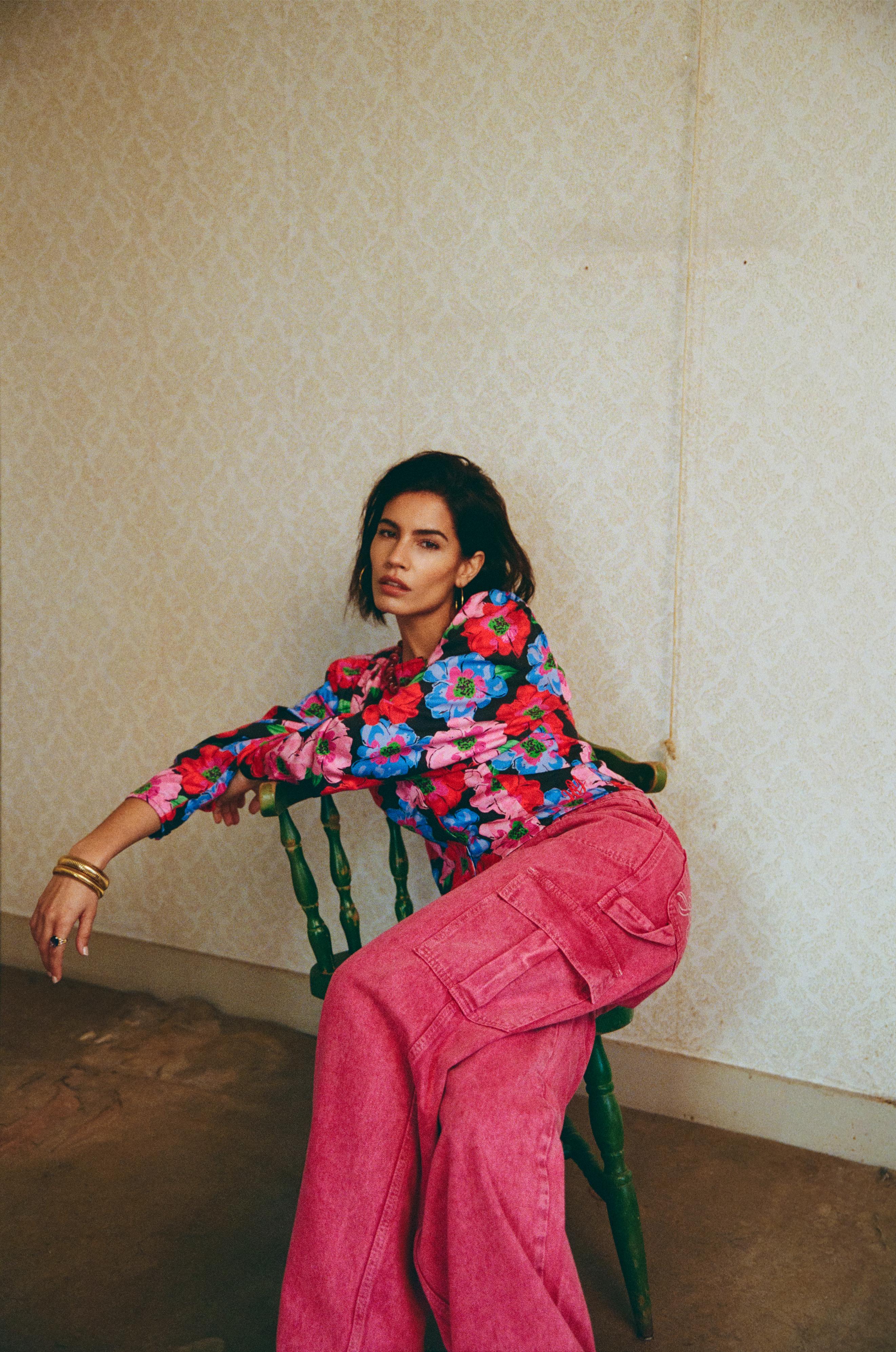 Top Cassie | Multi flower | Harper & Yve - Image 7