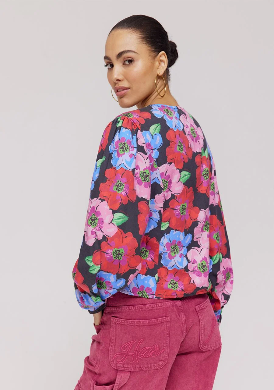Top Cassie | Multi flower | Harper & Yve - Image 9