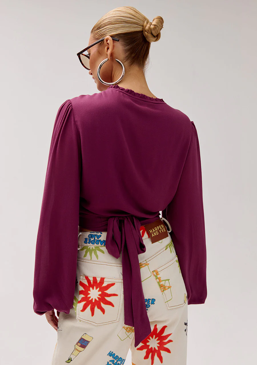 Top Flora | Cassis | Harper & Yve - Image 2