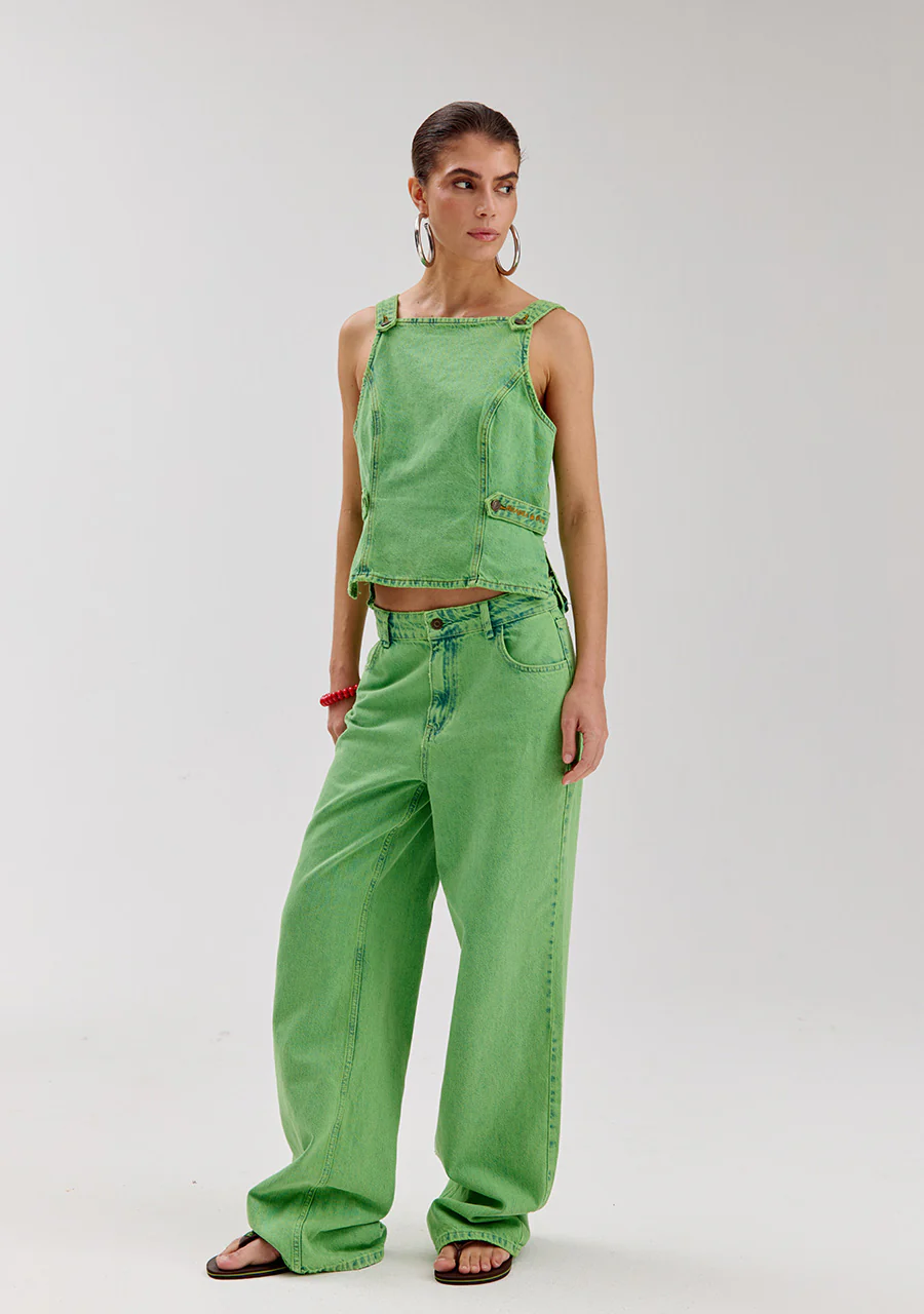 Top Zey | Vibrant green | Harper & Yve - Image 6