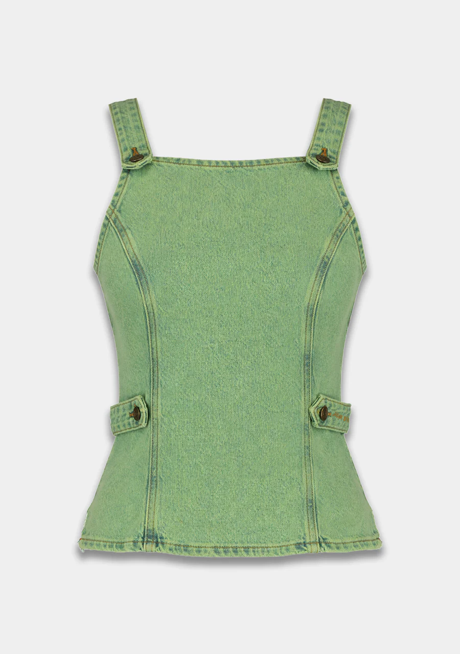 Top Zey | Vibrant green | Harper & Yve - Image 7