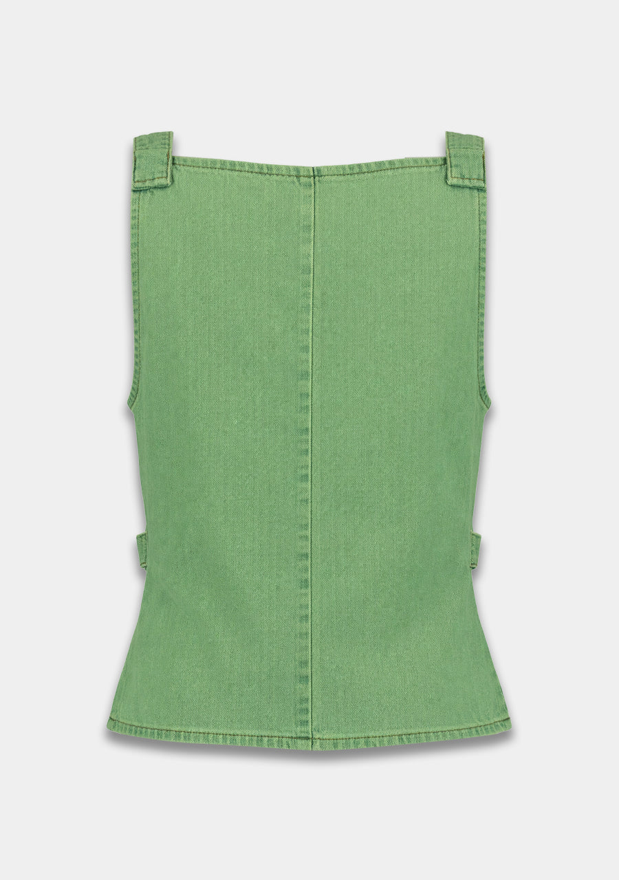 Top Zey | Vibrant green | Harper & Yve - Image 8