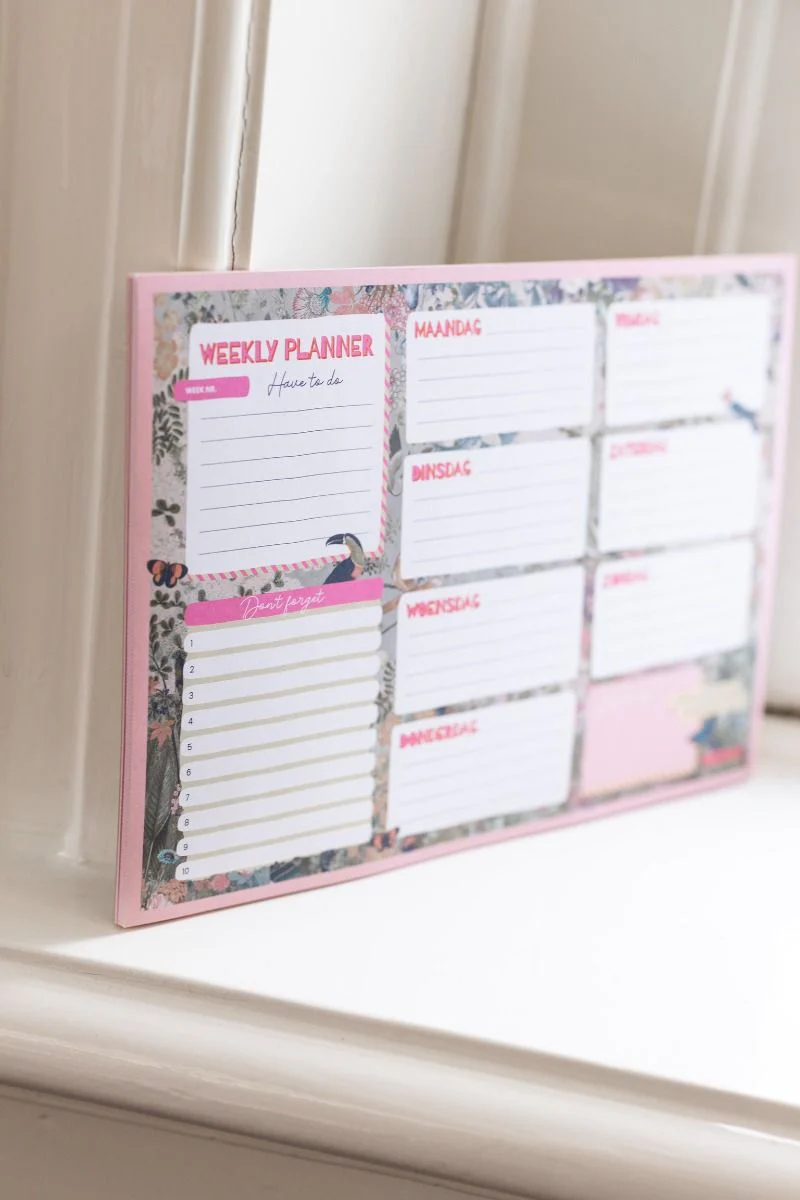 Weekly planner | A4 | Studio Poespas - Image 3