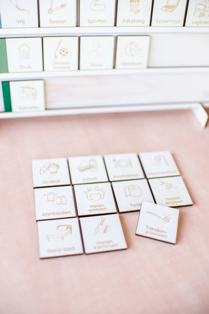 Weekplanner met 46 pictogrammen | Studio Poespas - Image 7