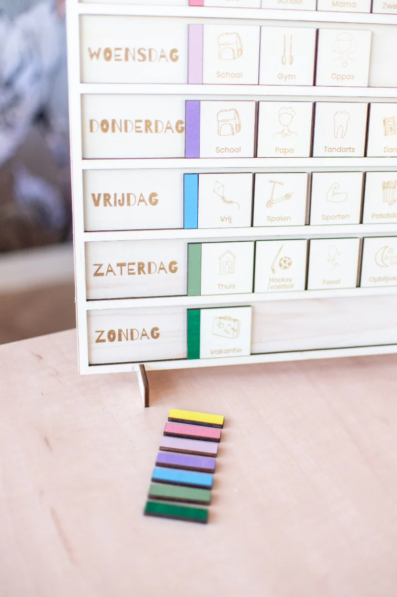 Weekplanner met 46 pictogrammen | Studio Poespas - Image 9